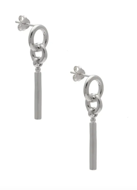 Sarah Mulder | Kidd Earrings, Rhodium sold by Allison Wonderland