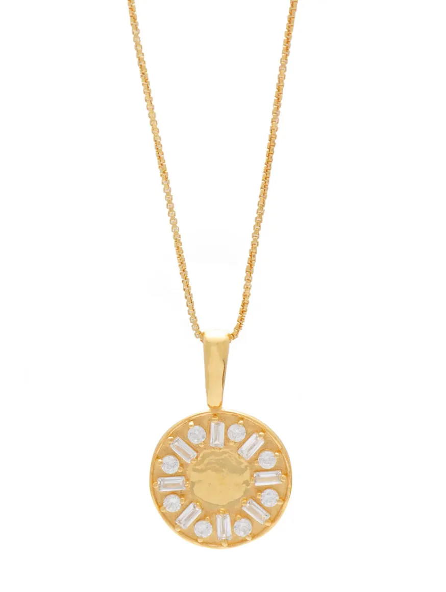 Sarah Mulder | Zenia Necklace, Gold sold by Allison Wonderland
