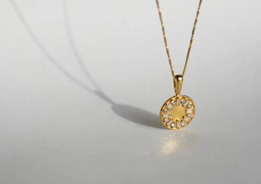 Sarah Mulder | Zenia Necklace, Gold sold by Allison Wonderland product image thumbnail 3