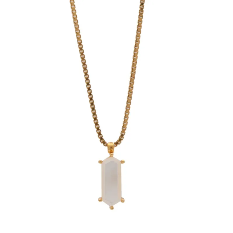 Sarah Mulder | Lang Necklace, Gold with Pearl made by Sarah Mulder Jewelry