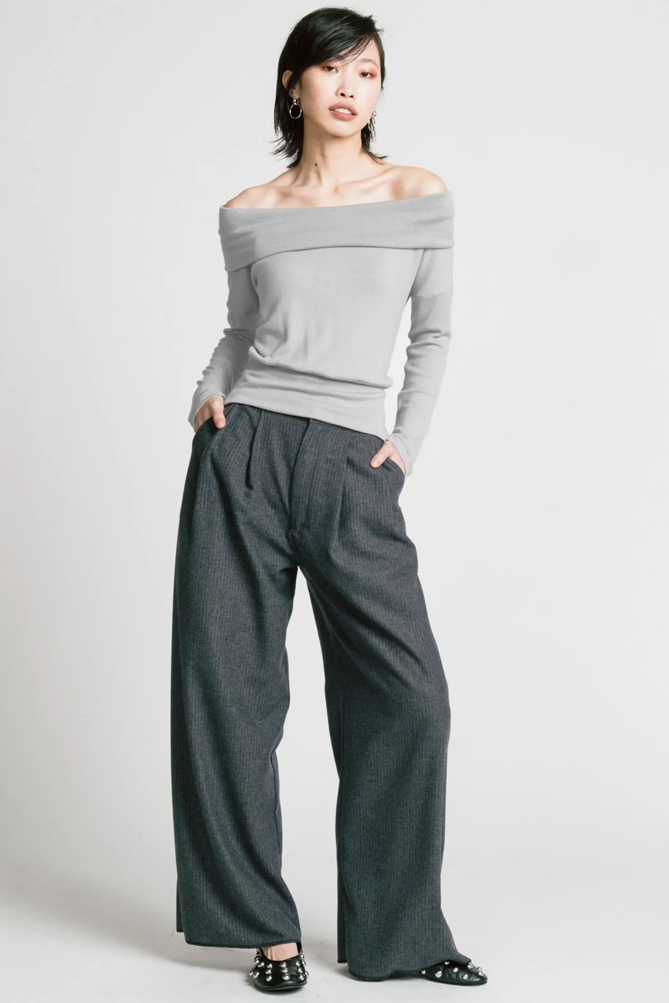 Changes Sweater Light Grey sold by Allison Wonderland product image thumbnail 3