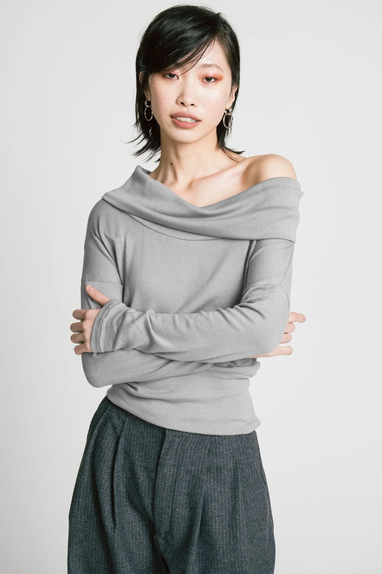 Changes Sweater Light Grey sold by Allison Wonderland