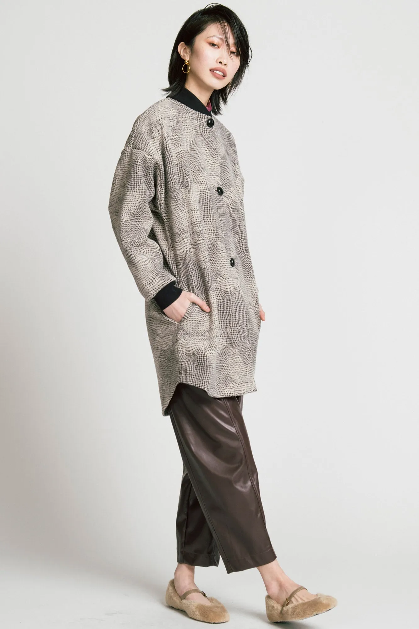 Dizzy Coat Houndstooth sold by Allison Wonderland product image thumbnail 2