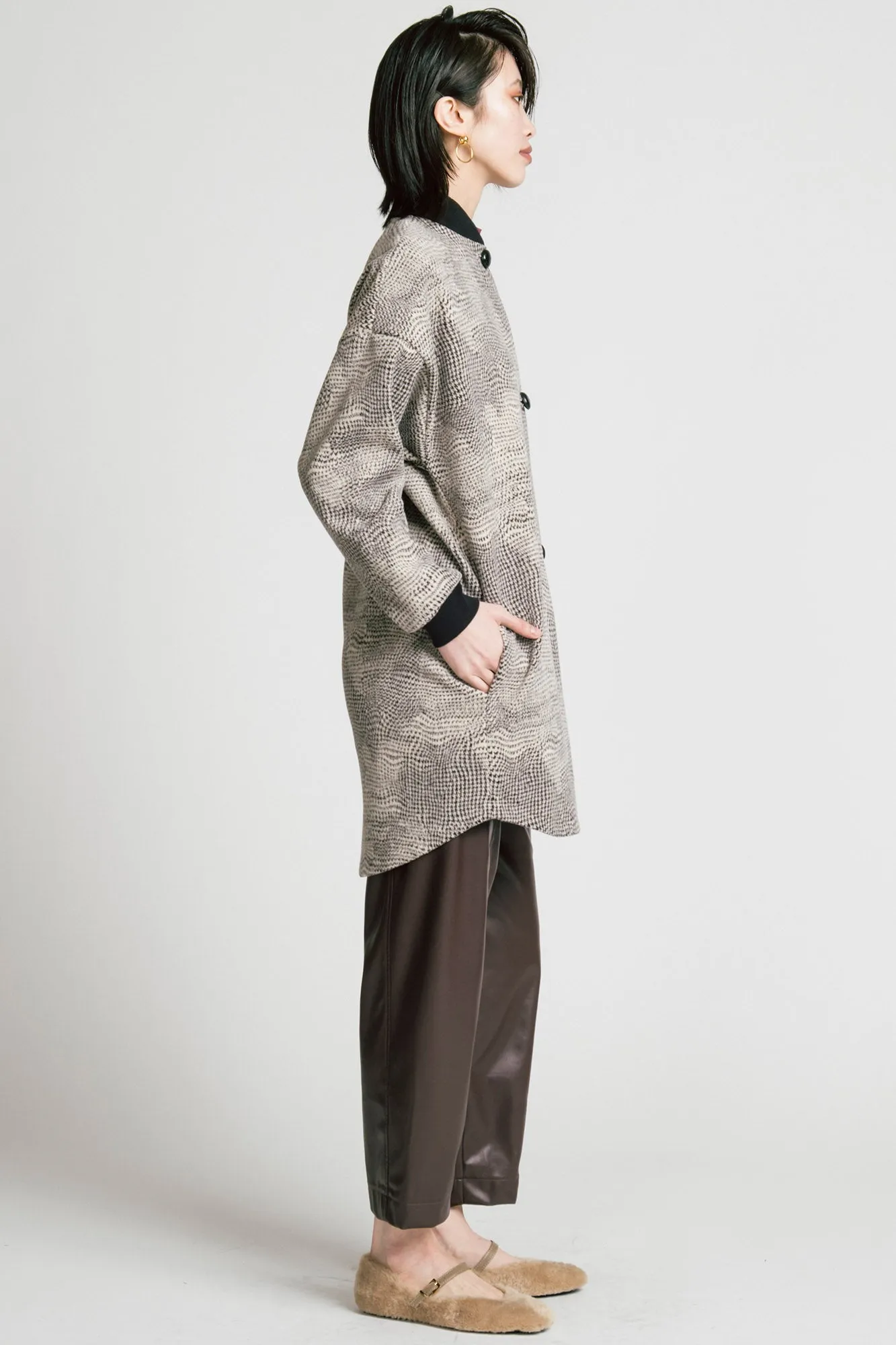 Dizzy Coat Houndstooth sold by Allison Wonderland product image thumbnail 3