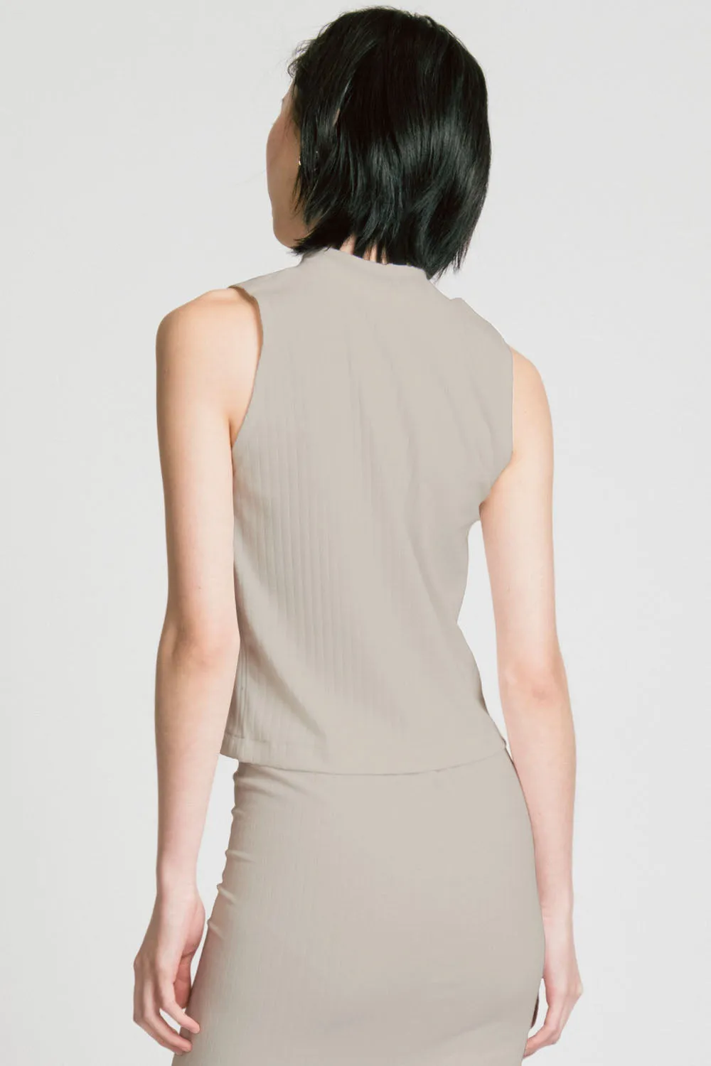 Trigger Mock Neck Oatmeal sold by Allison Wonderland product image thumbnail 4