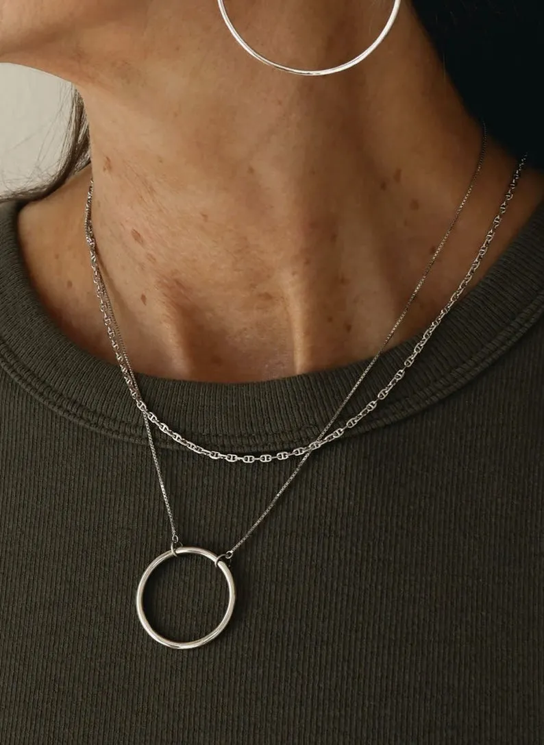 Sarah Mulder | Ollie Necklace, Rhodium sold by Allison Wonderland product image thumbnail 2