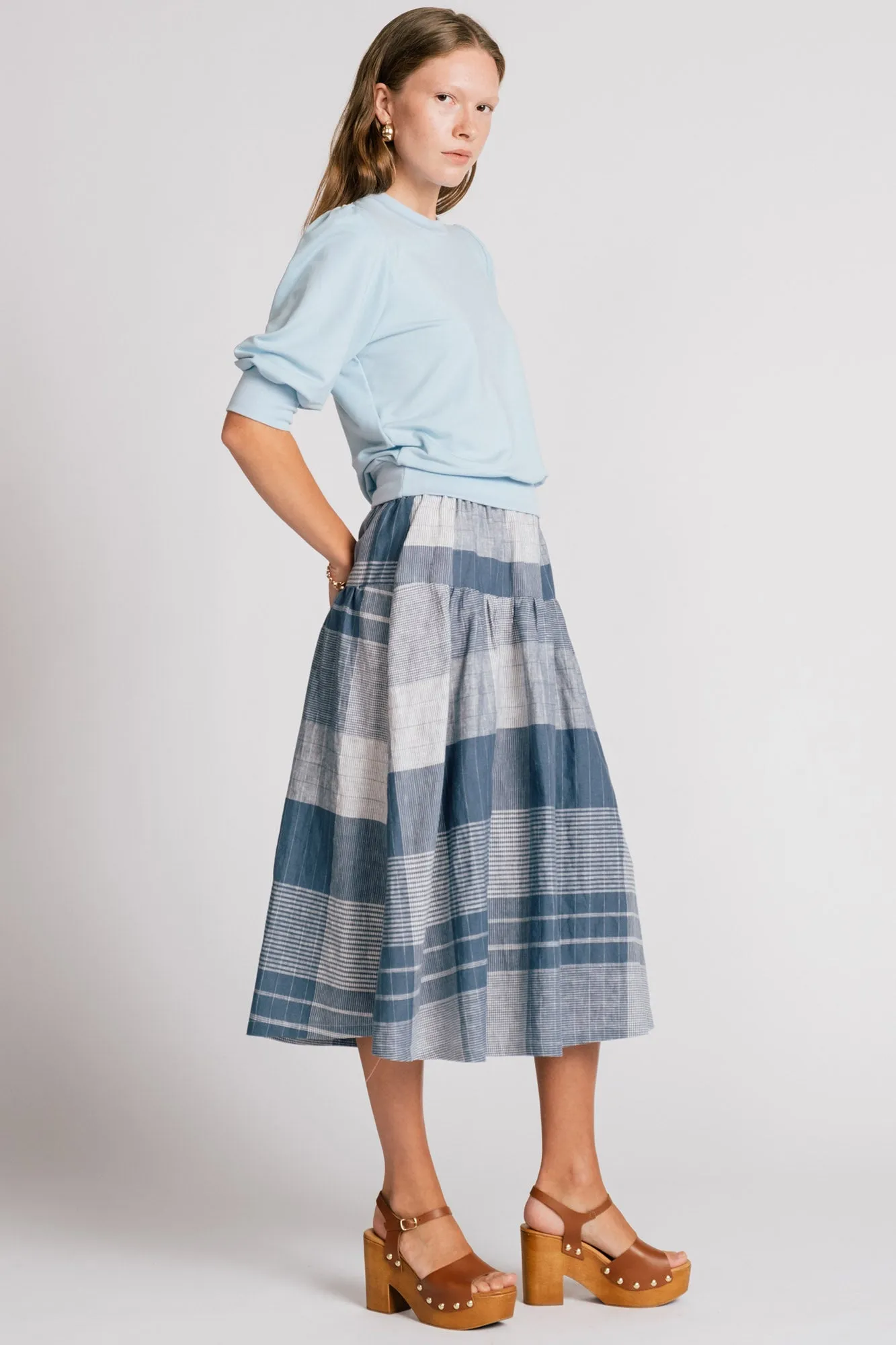 Pelican Skirt Blue sold by Allison Wonderland product image thumbnail 3