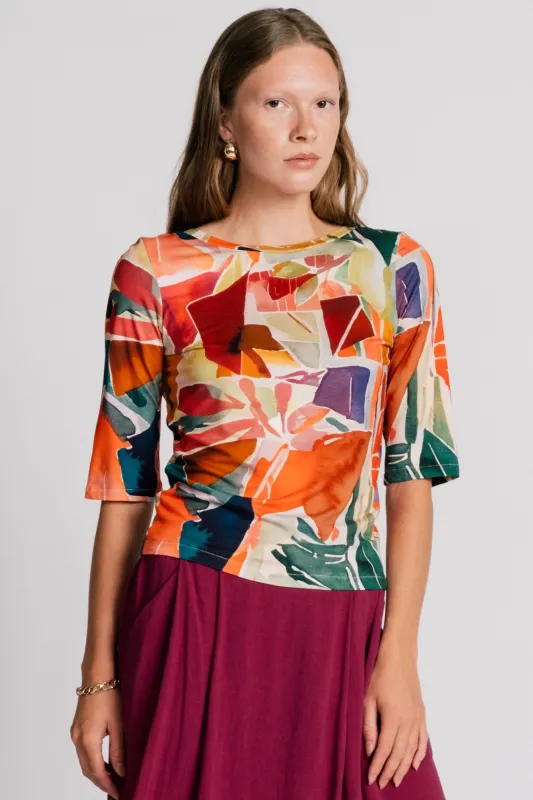 Lorikeet Top Orange made by Allison Wonderland