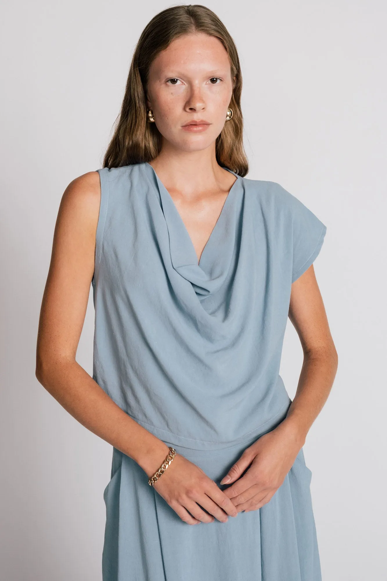 Wren Blouse Blue sold by Allison Wonderland