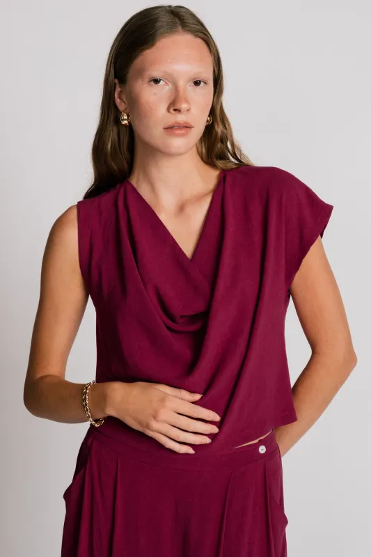 Wren Blouse Pink made by Allison Wonderland