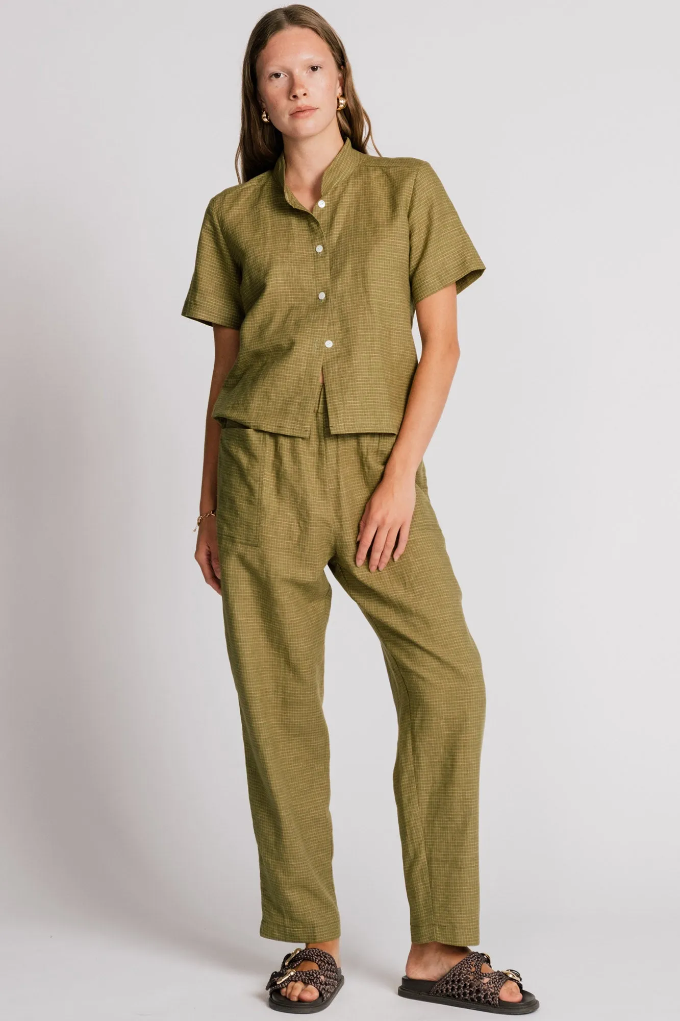 Kite Blouse Avocado sold by Allison Wonderland product image thumbnail 2