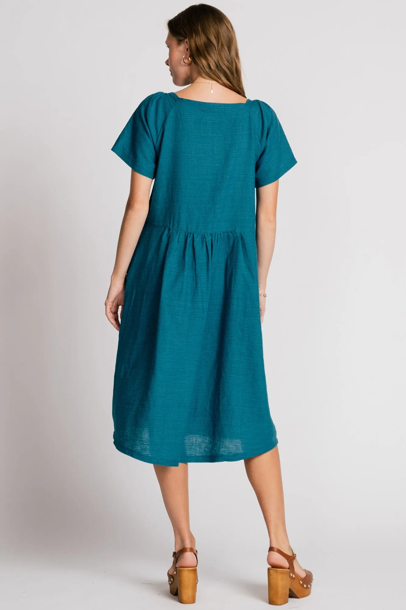 Warbler Dress Ocean sold by Allison Wonderland product image thumbnail 4