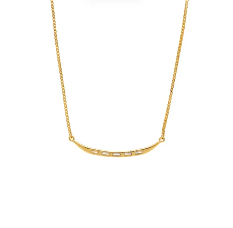 Sarah Mulder | Gia Necklace in Gold made by Sarah Mulder Jewelry