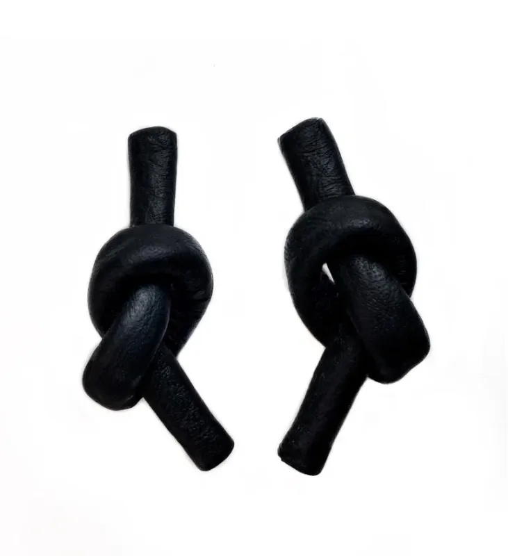 Knot Earrings made by Allison Wonderland