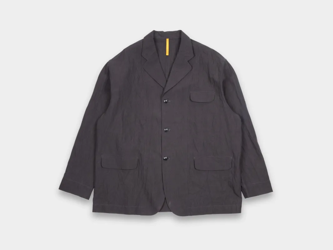 R20Y4 "Big Blazer" Earth Linen made by MAN-TLE