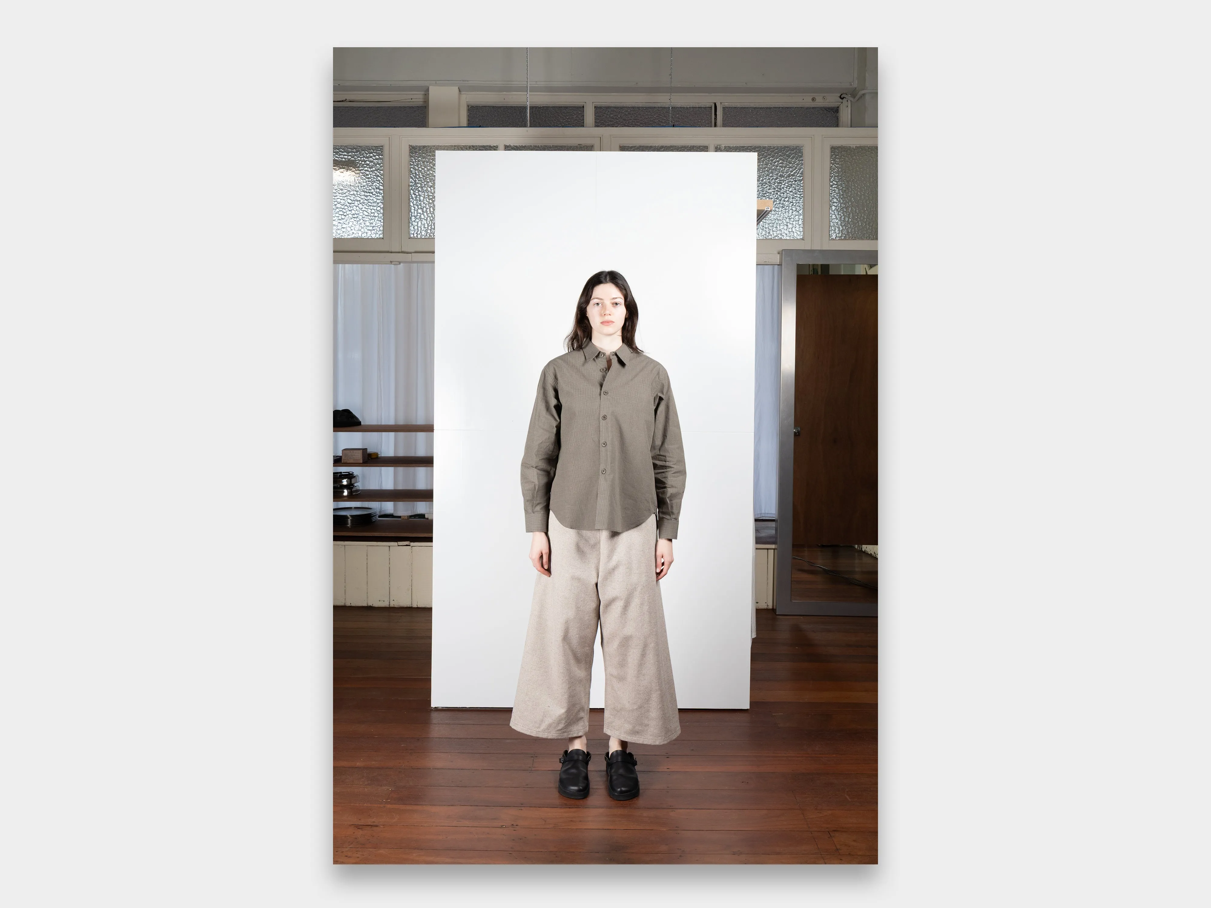 R19S8 "Weather Shirt" Historic Grid sold by MAN-TLE product image thumbnail 5