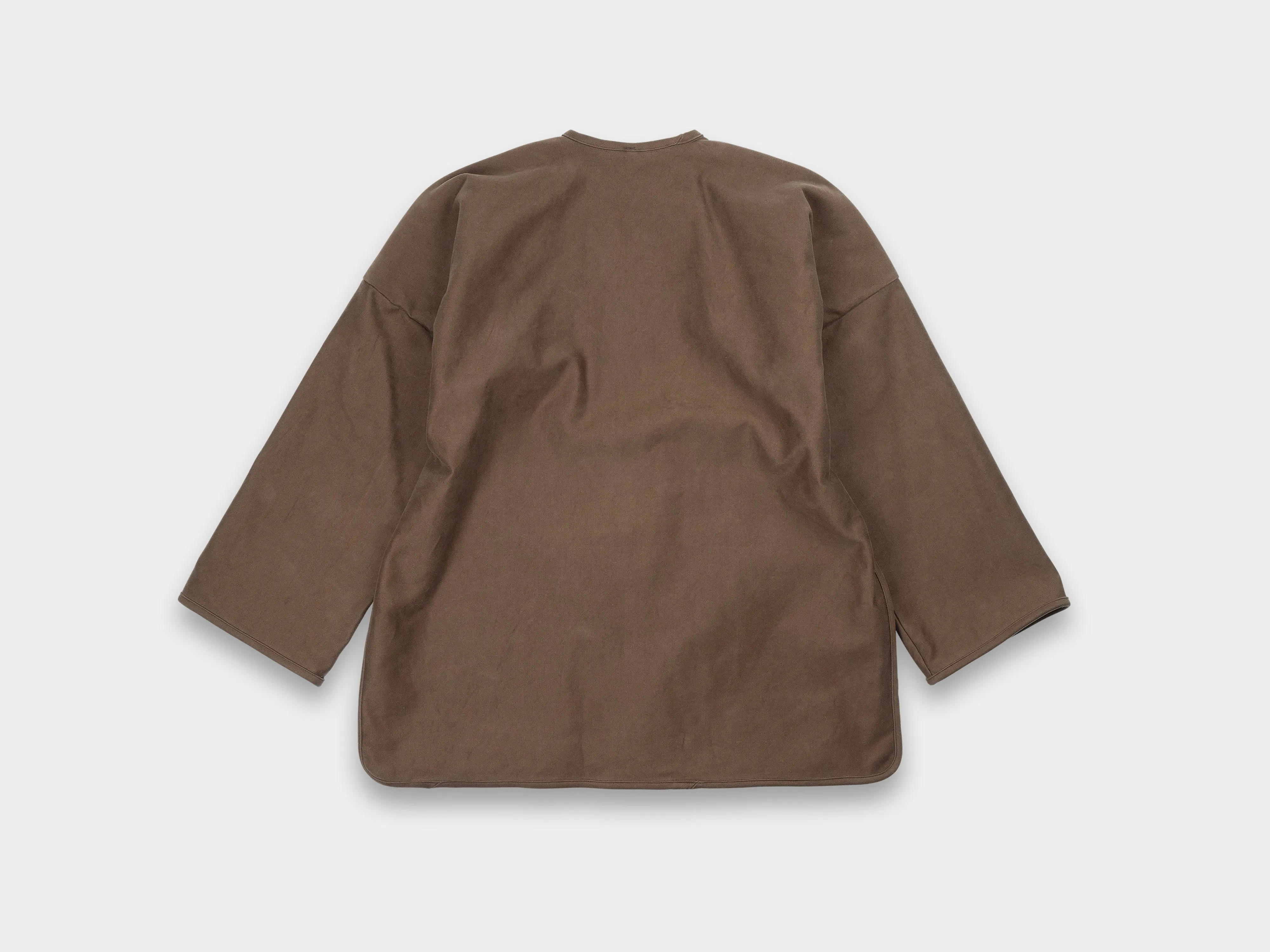 W-R19S7 "Long Cross Cardigan" Timber Moleskin sold by MAN-TLE product image thumbnail 3