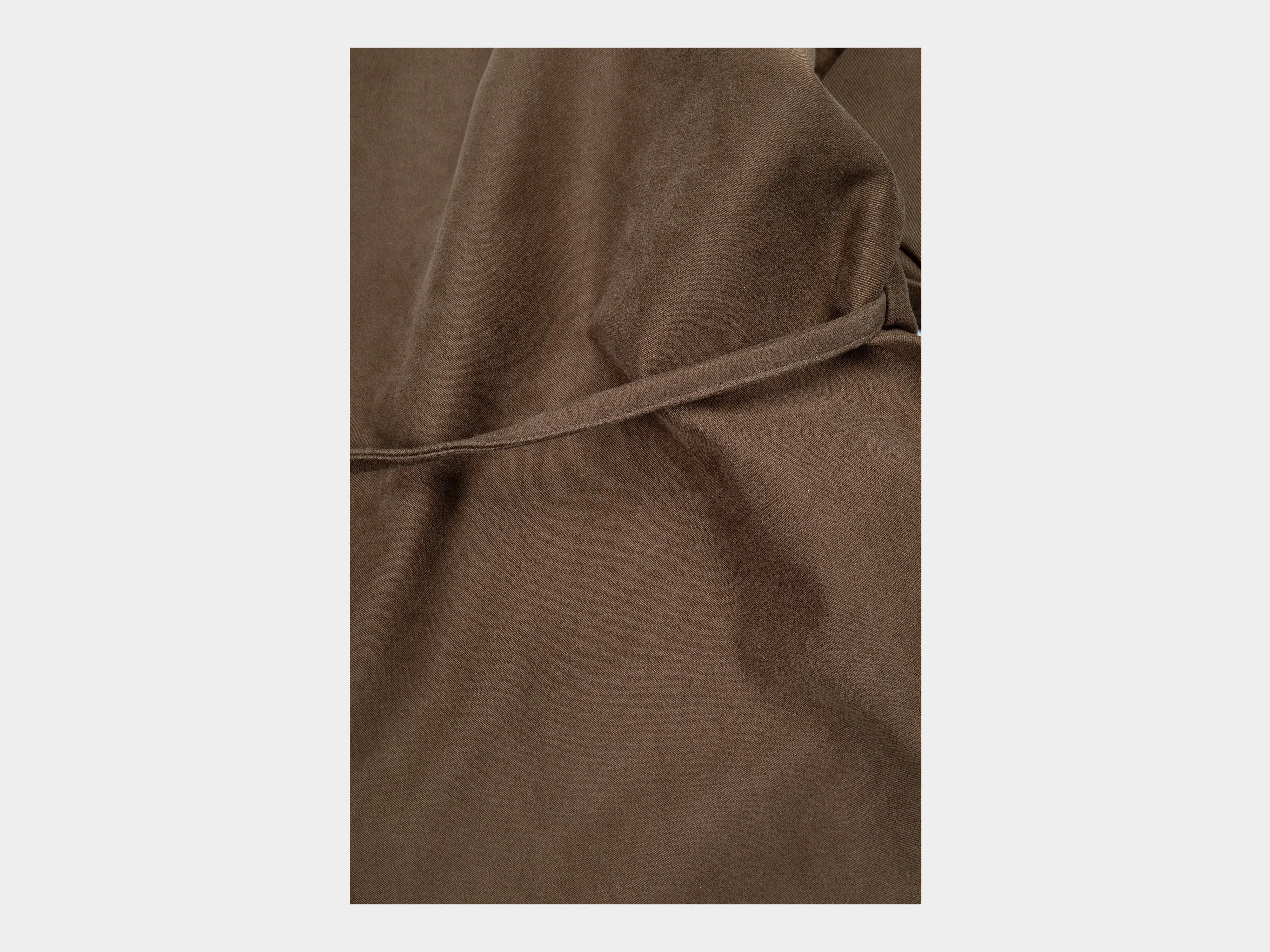 W-R19S7 "Long Cross Cardigan" Timber Moleskin sold by MAN-TLE product image thumbnail 4