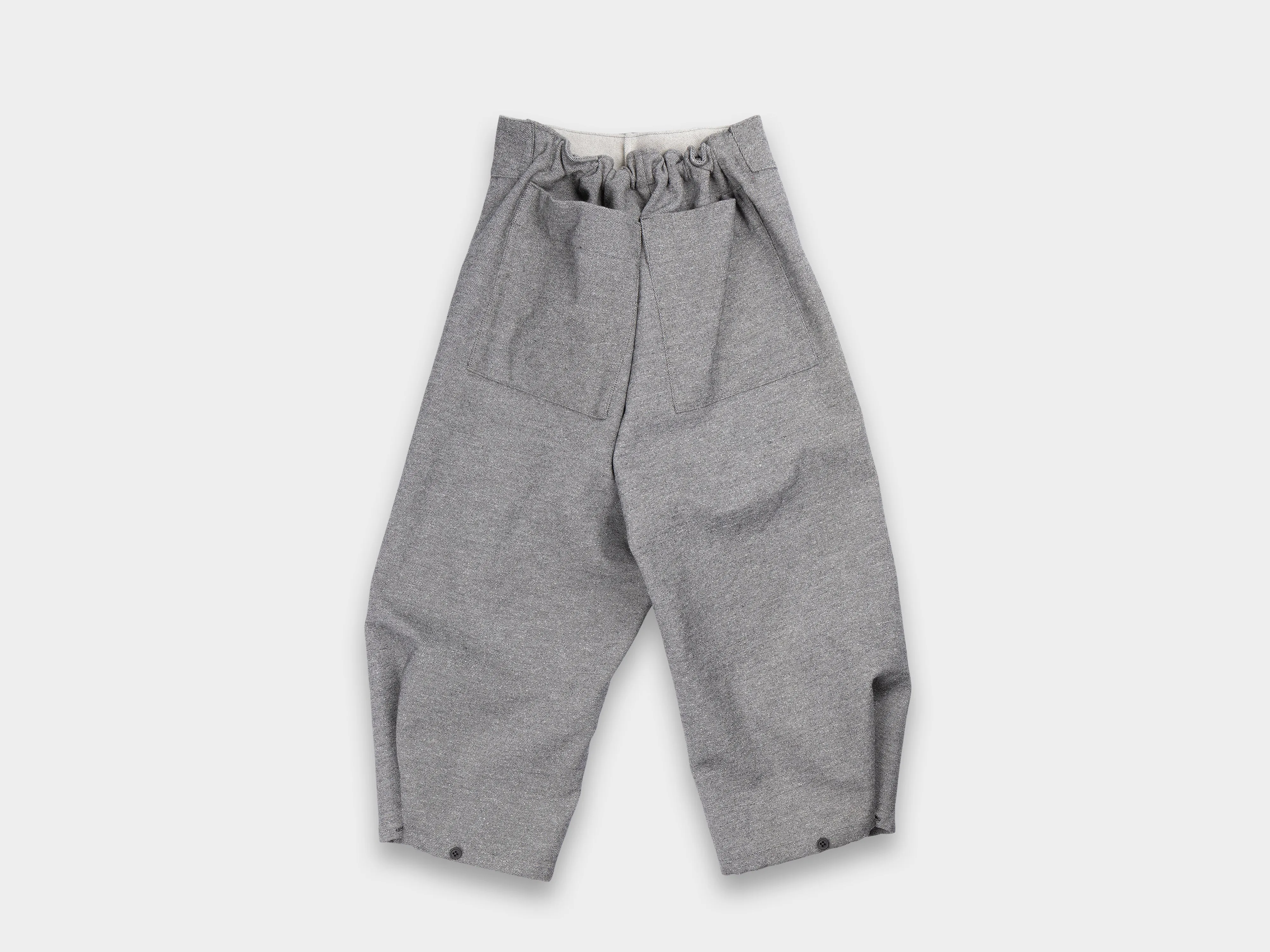 W-R19P3 "Bucket Pants" Stone Twill sold by MAN-TLE product image thumbnail 3