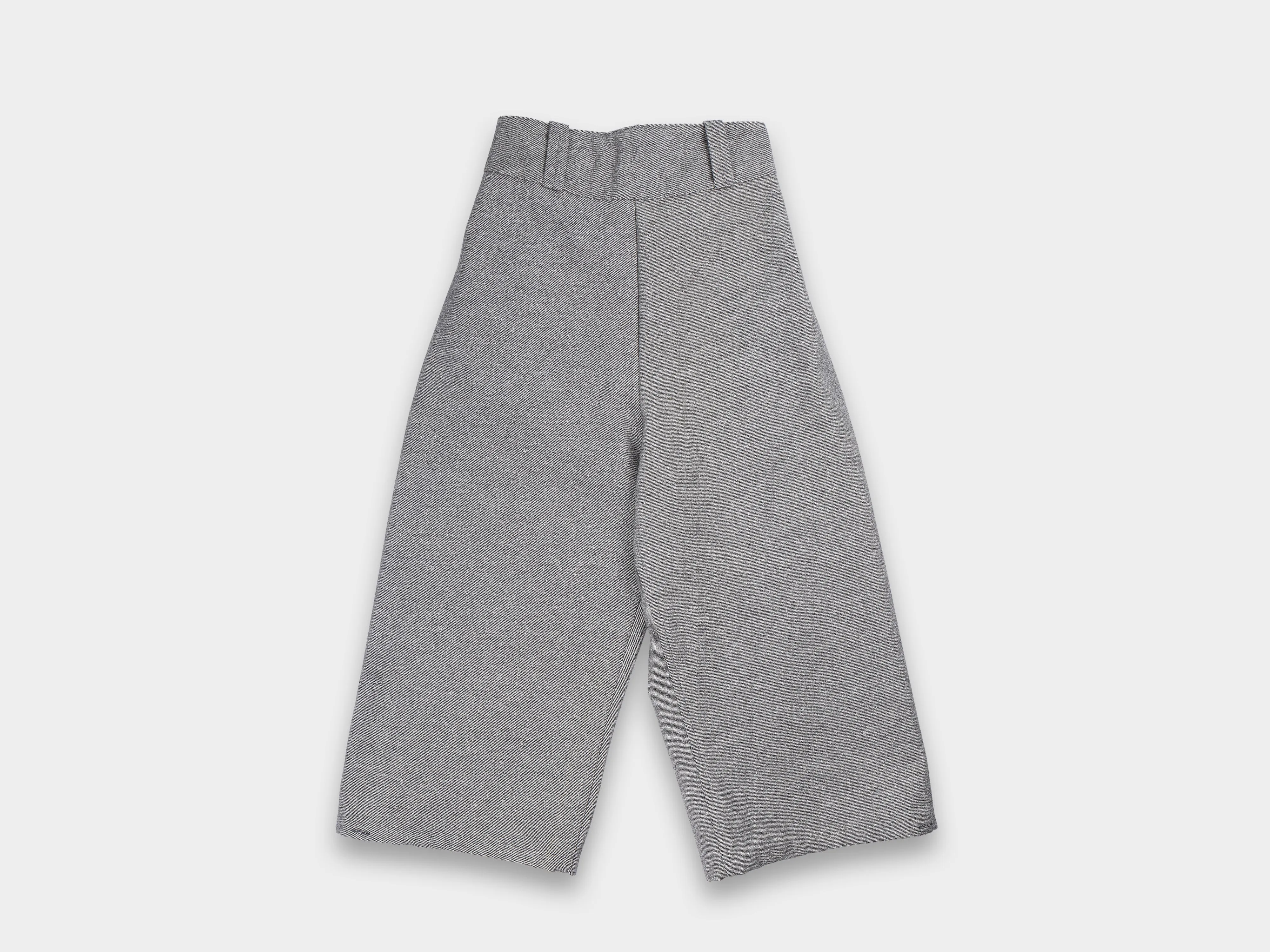 W-R19P3 "Bucket Pants" Stone Twill sold by MAN-TLE