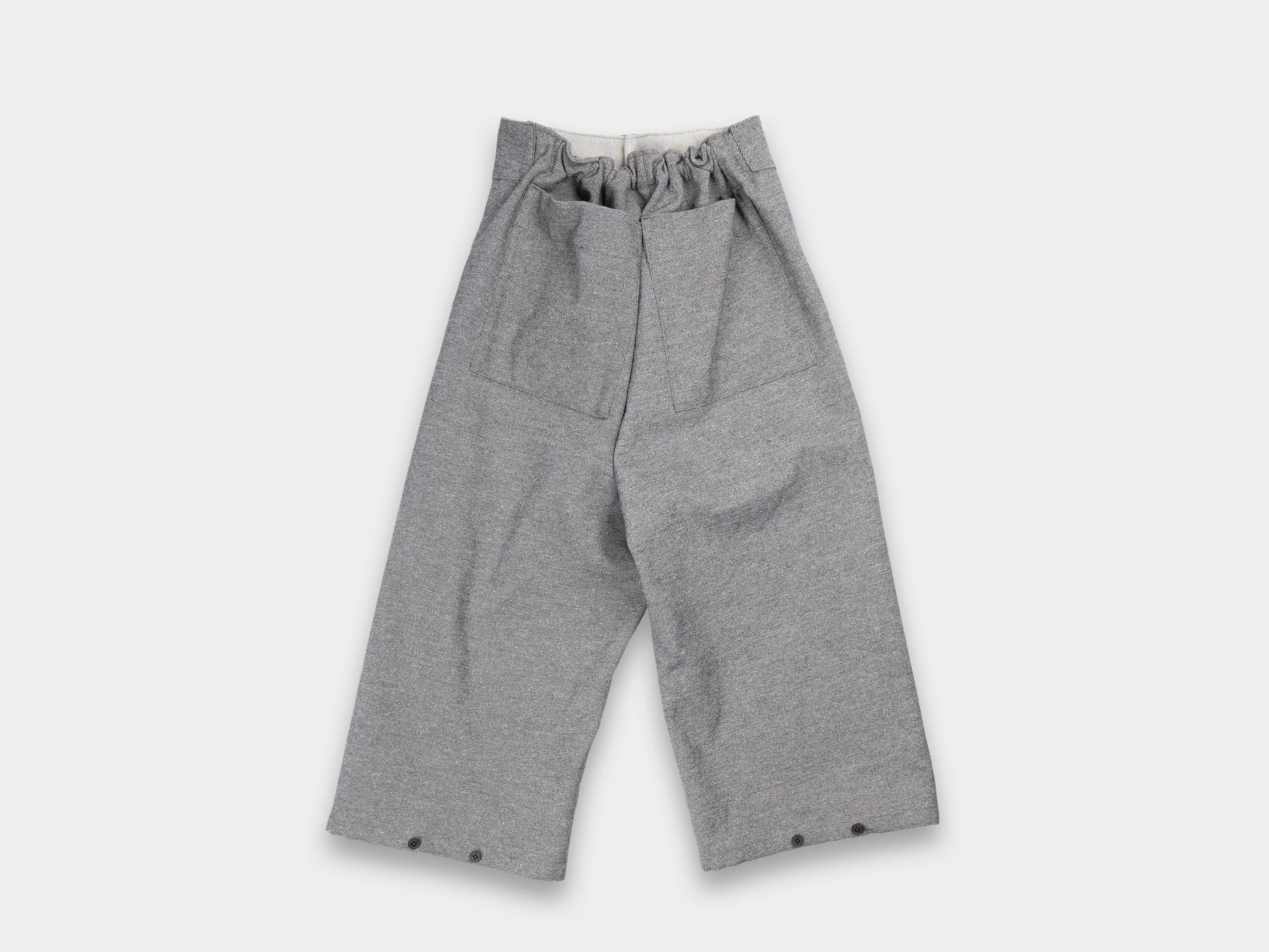 W-R19P3 "Bucket Pants" Stone Twill sold by MAN-TLE product image thumbnail 2