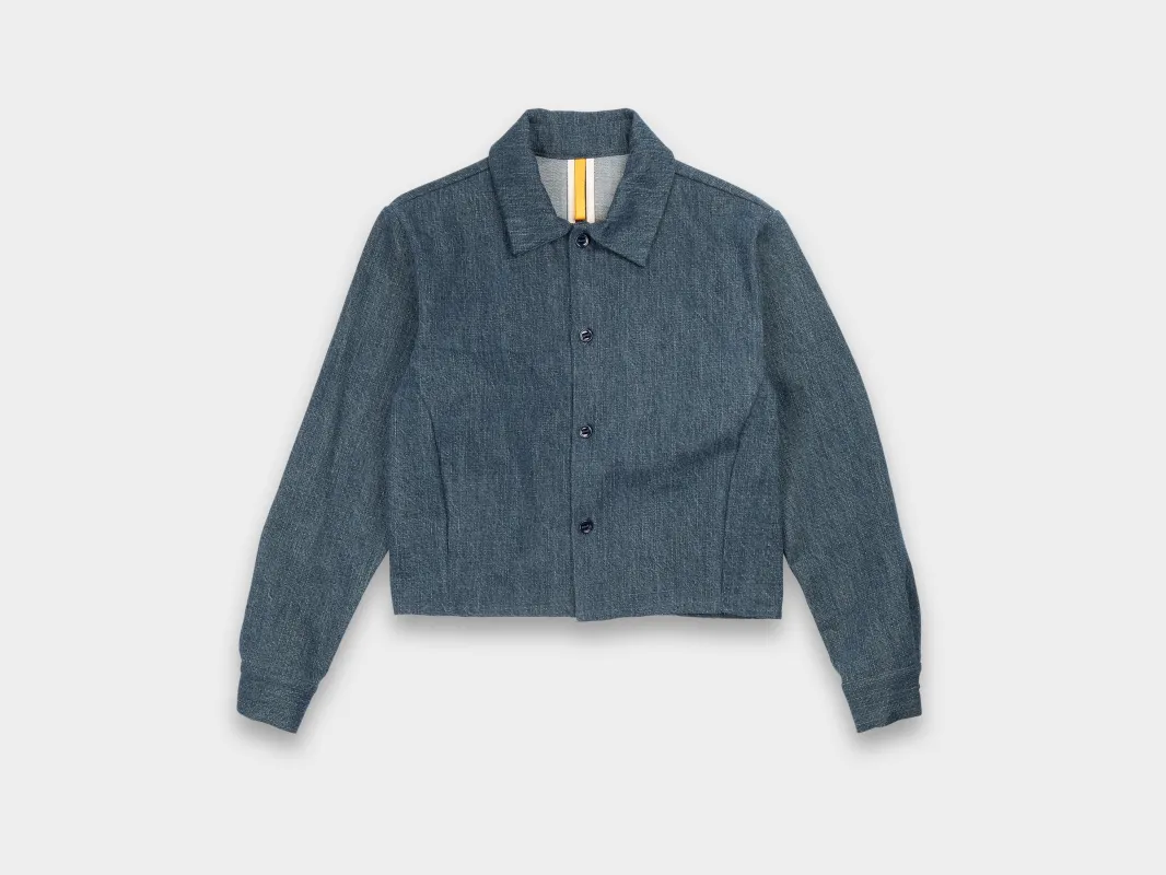 W-R19S1 "Regular Shirt" Fade Denim made by MAN-TLE