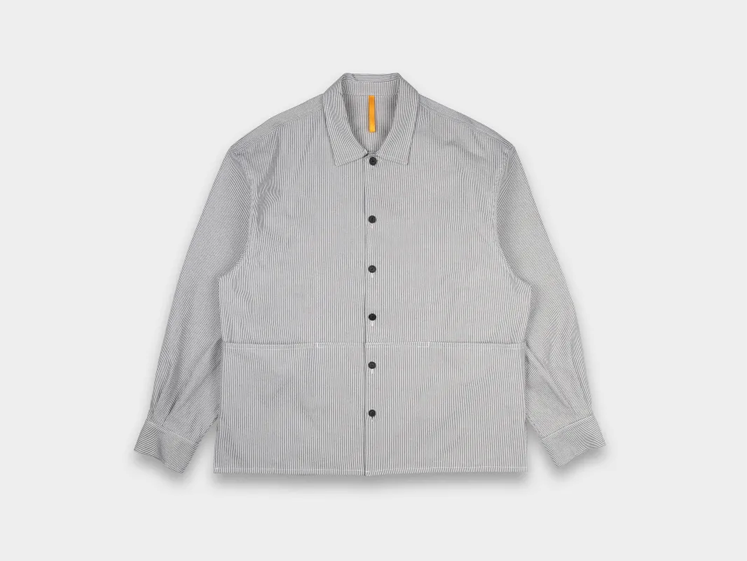 R19S5 "Shop Shirt" Linework Oxford sold by MAN-TLE