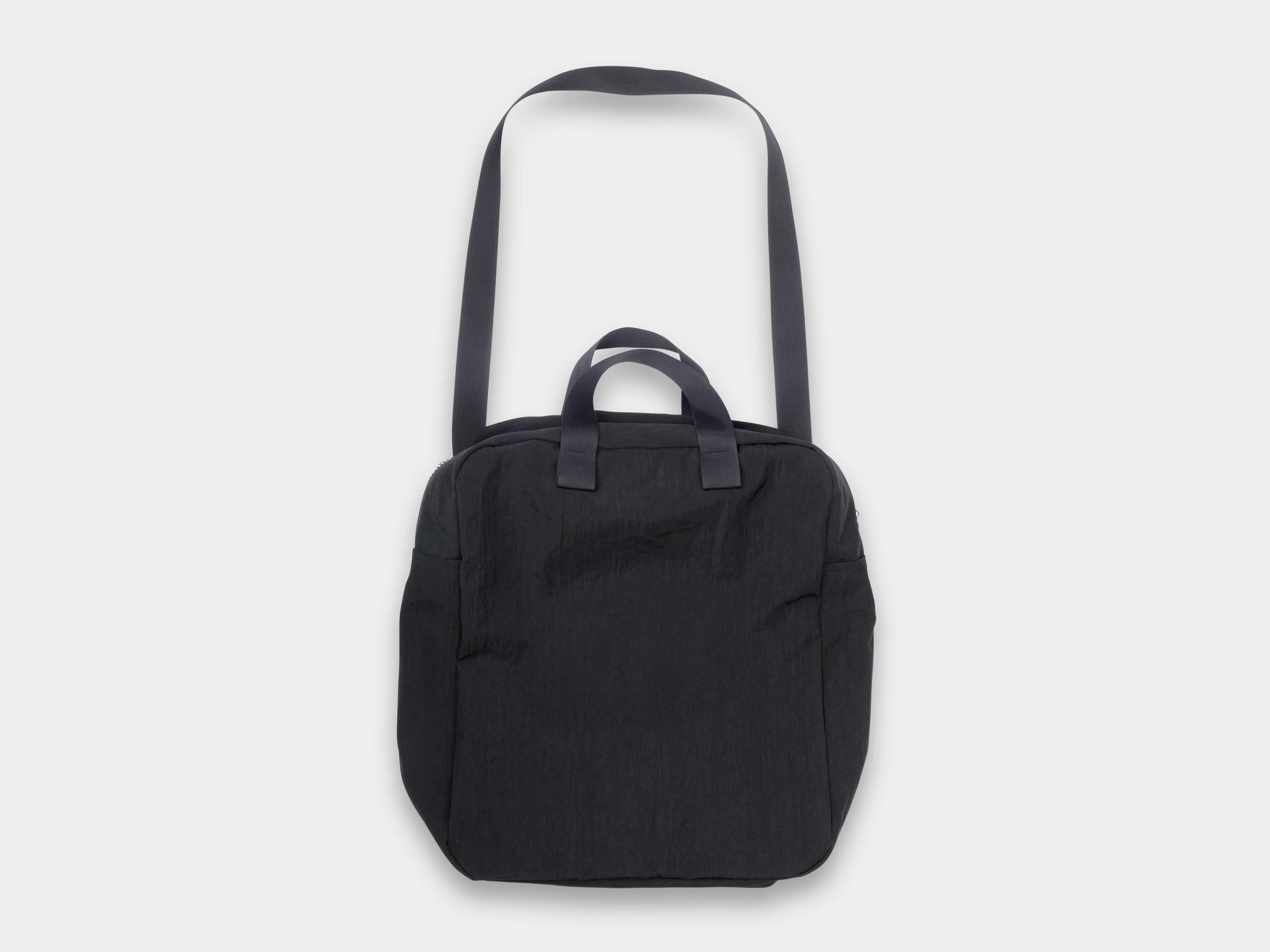 R0B0 "Zip Tote" Black Nylon sold by MAN-TLE