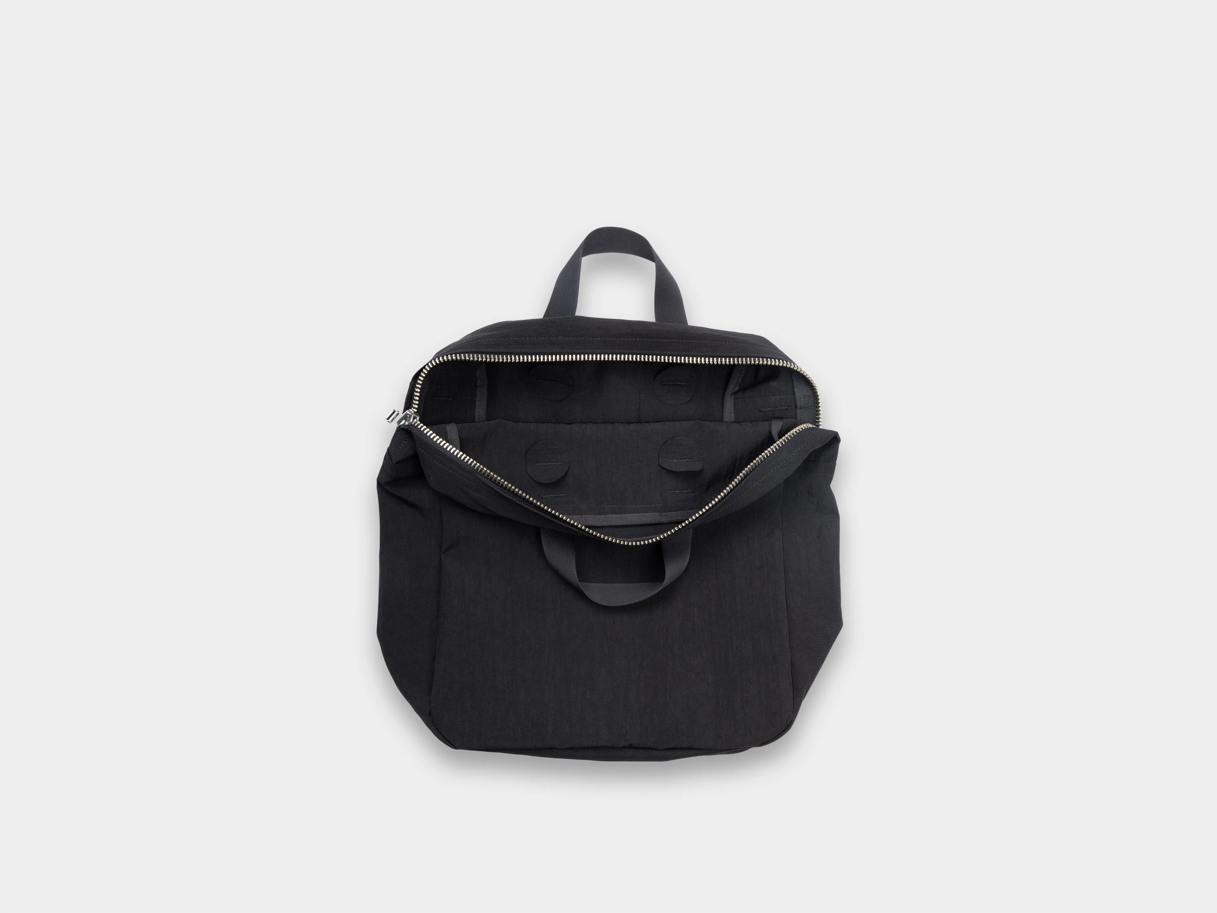 R0B0 "Zip Tote" Black Nylon sold by MAN-TLE product image thumbnail 3