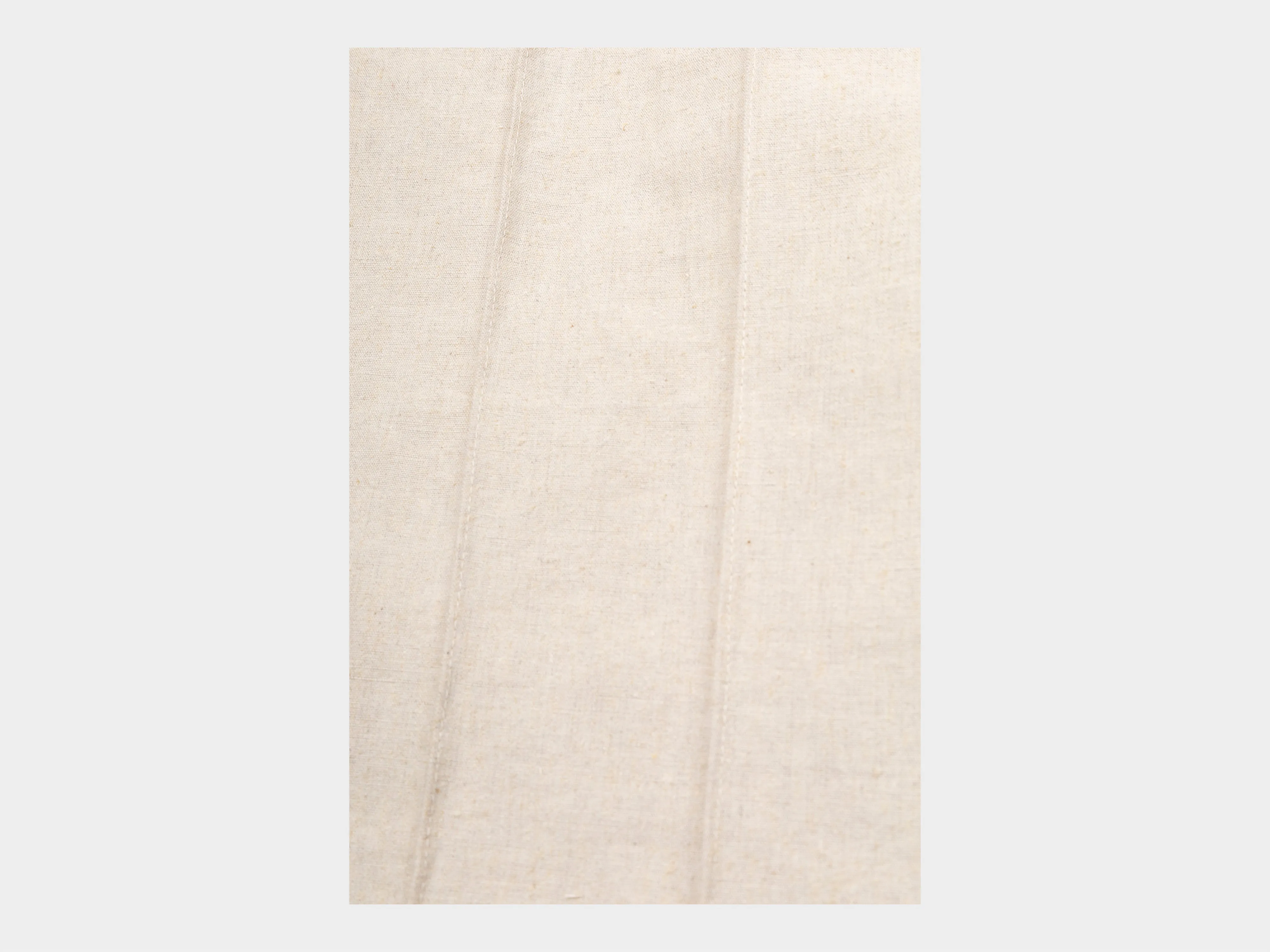 W-R18P3 "Tuck Pants" Unbleached Bamboo sold by MAN-TLE product image thumbnail 3