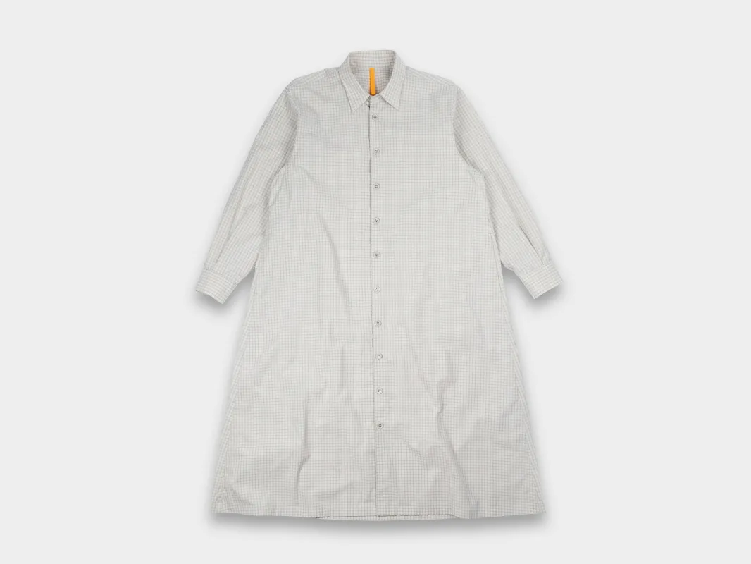 W-R18A1 "Shirt Dress" Network Check sold by MAN-TLE