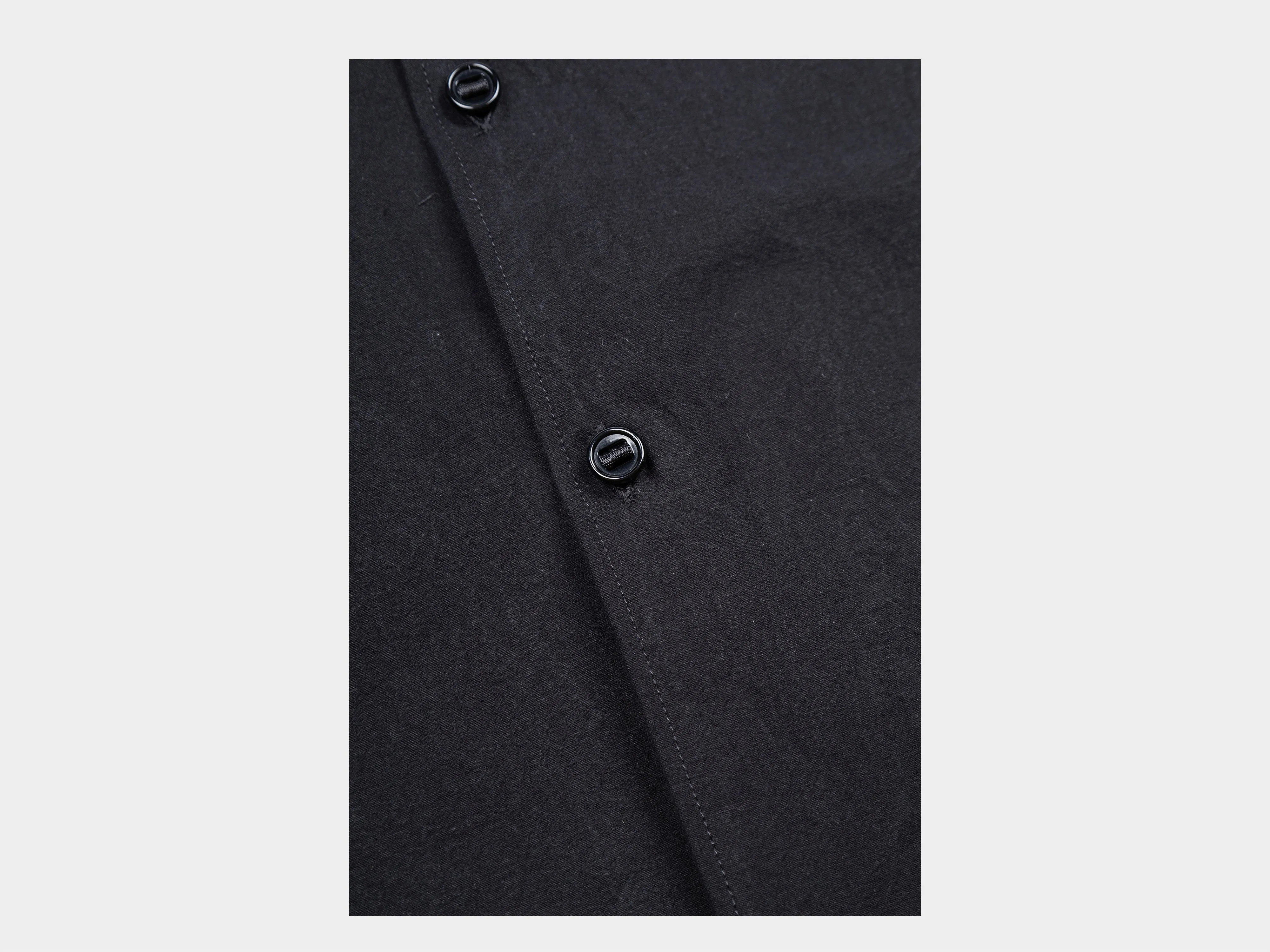 R18S0 "Sleeveless Shirt-1" Black Wax sold by MAN-TLE product image thumbnail 4