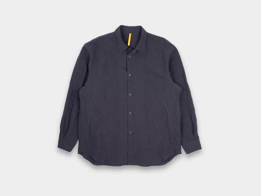 R18S8 "Weather Shirt" Rock Linen sold by MAN-TLE