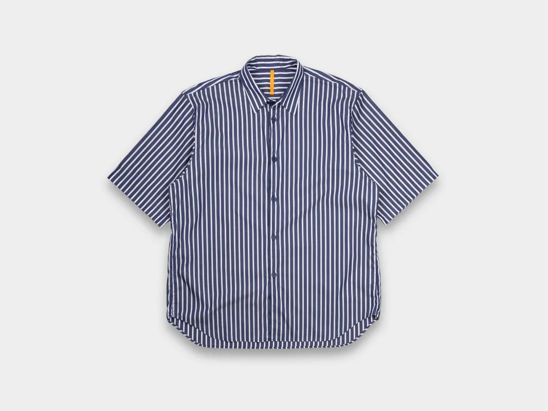 R18S9 "S/S Weather Shirt" Power Stripe sold by MAN-TLE
