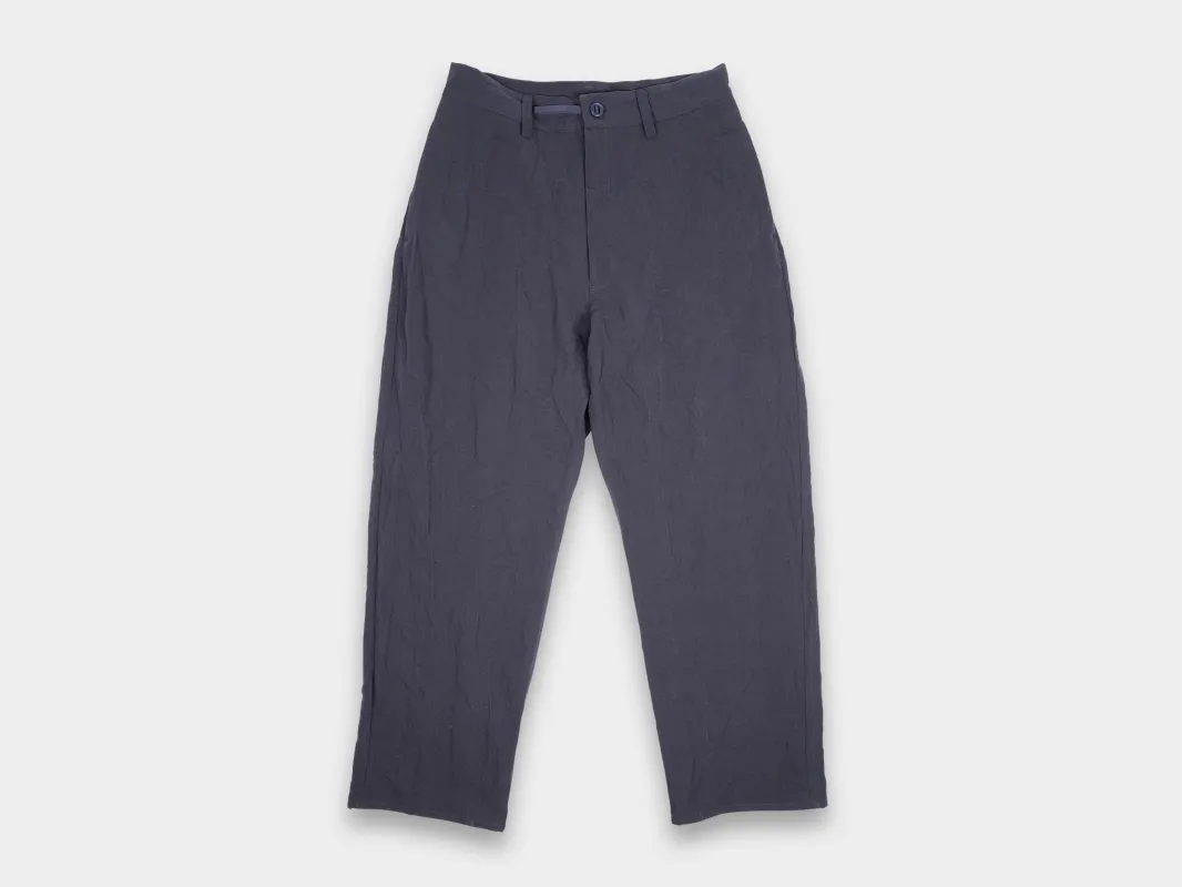 R18P4 "Wide Pants" Rock Linen sold by MAN-TLE