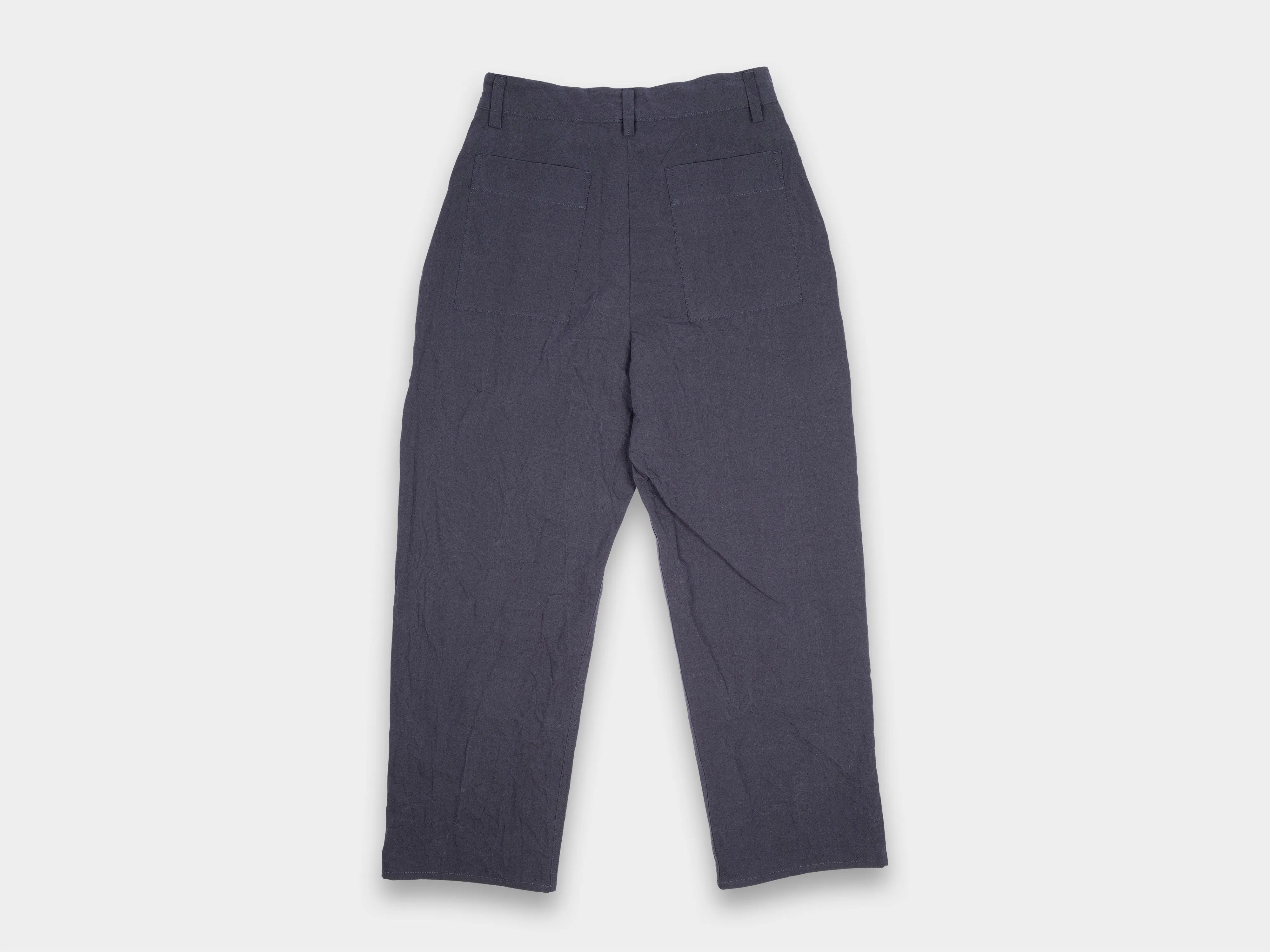 R18P4 "Wide Pants" Rock Linen sold by MAN-TLE product image thumbnail 2