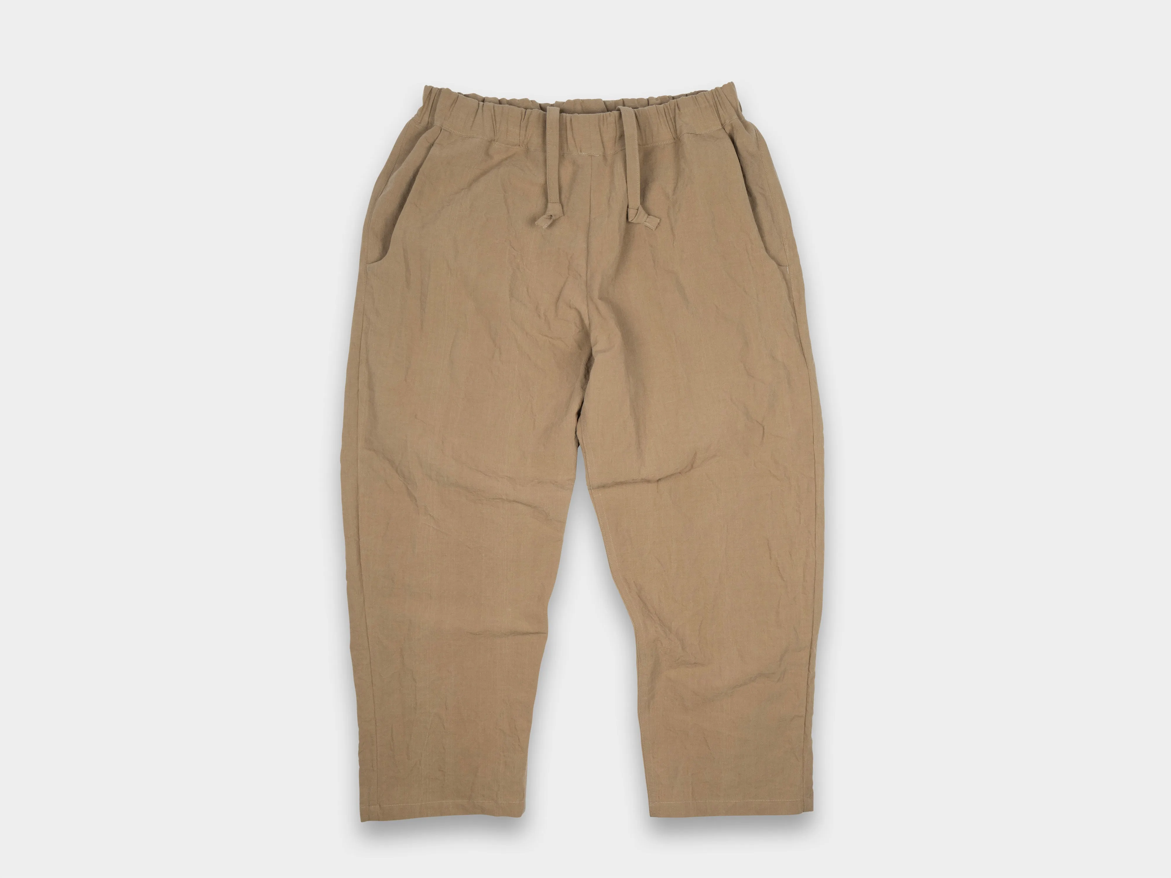 R18P6 "Easy Pants" Reed Linen sold by MAN-TLE