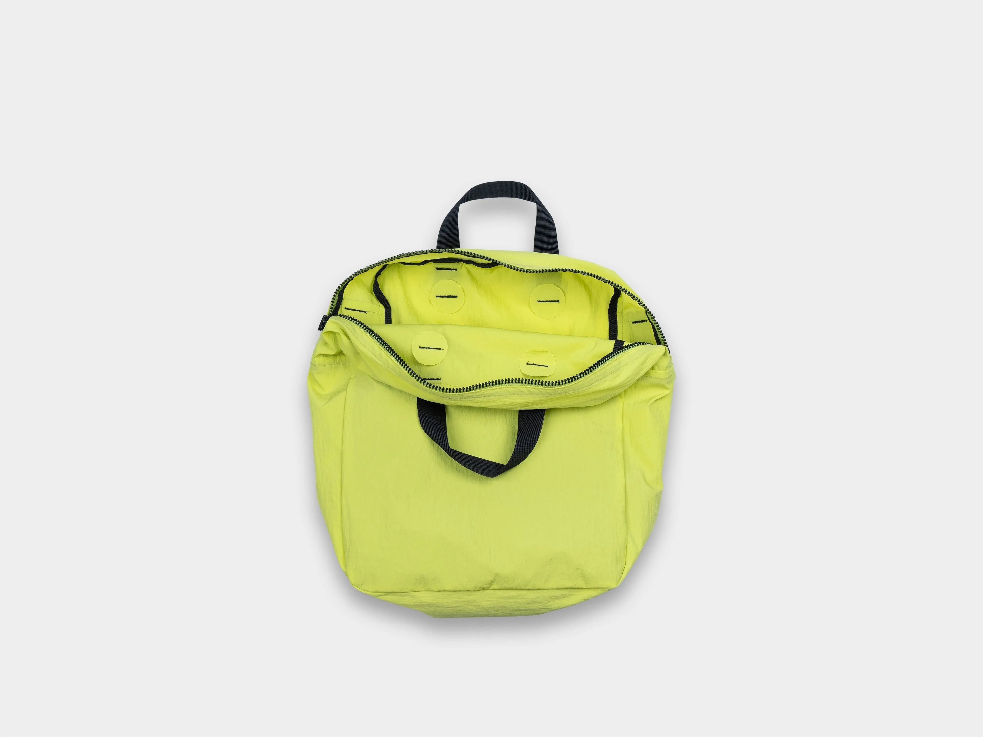 R18B0 "Zip Tote" Tanika Nylon sold by MAN-TLE product image thumbnail 3