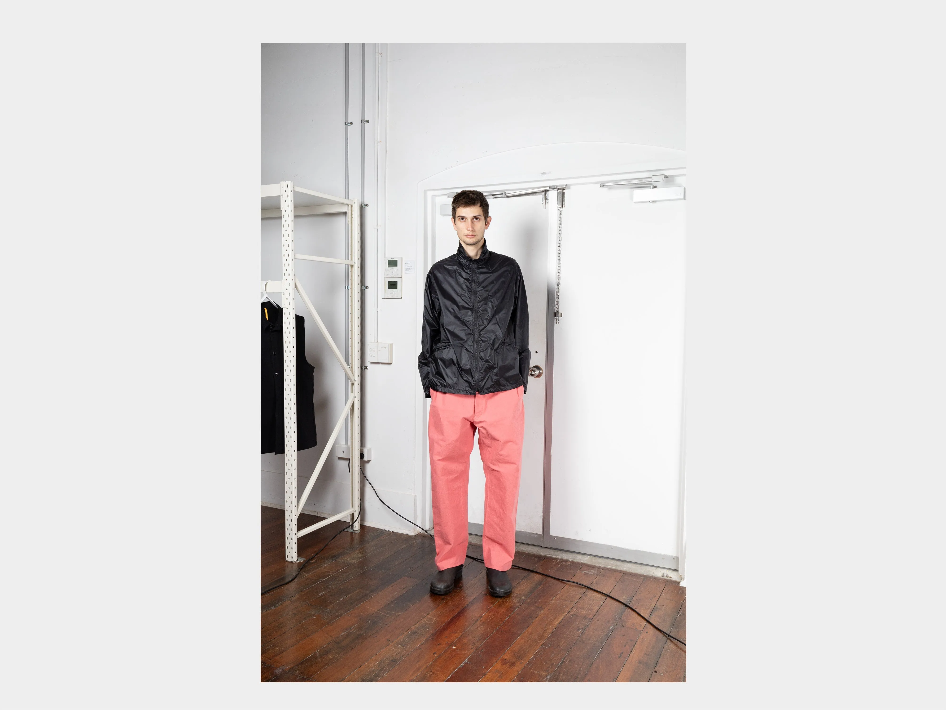 R18N3 "Track Shirt" Black Track sold by MAN-TLE product image thumbnail 5