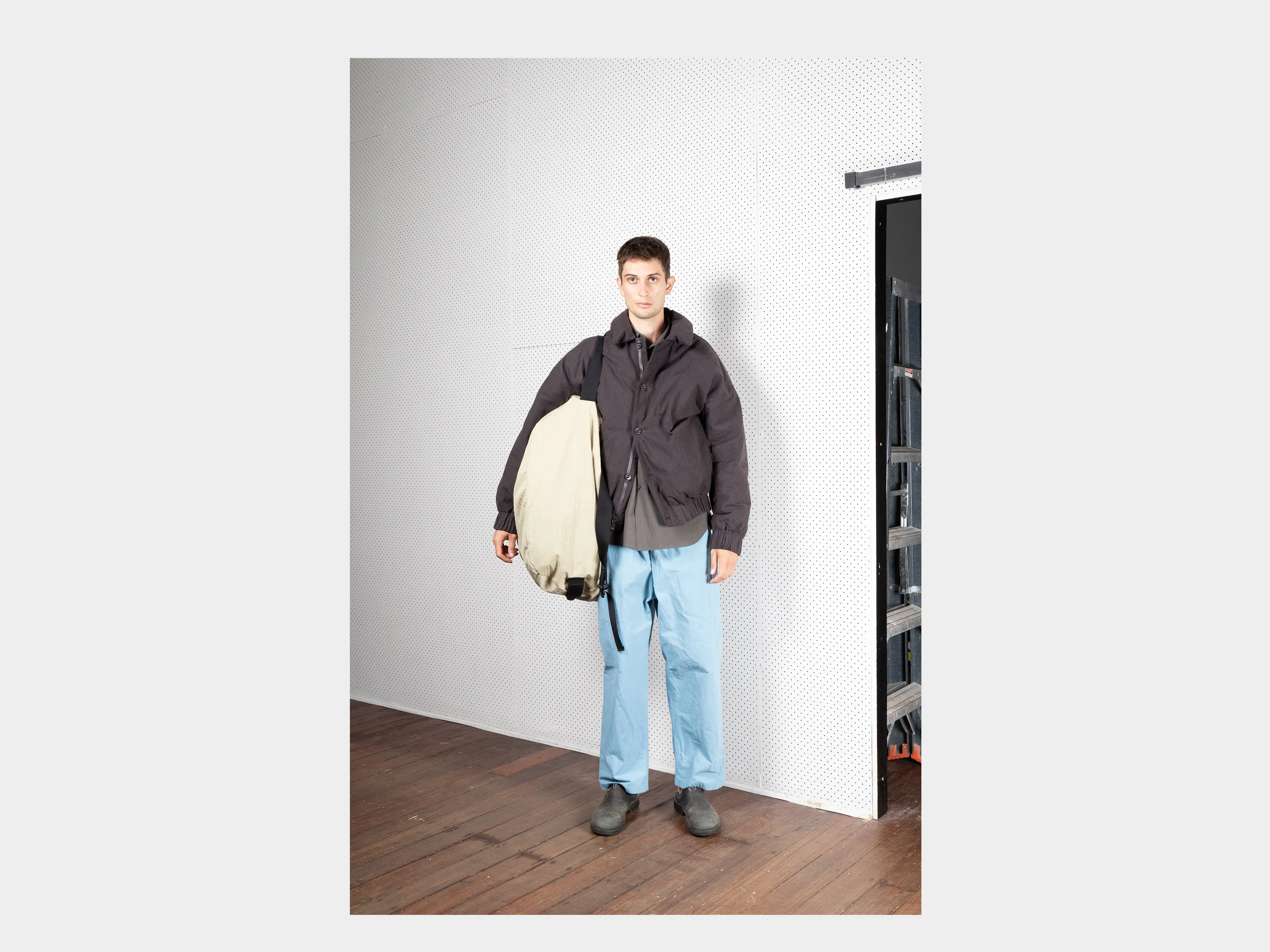 R17G3 "Roaming Duffle" Pine Nylon sold by MAN-TLE product image thumbnail 5