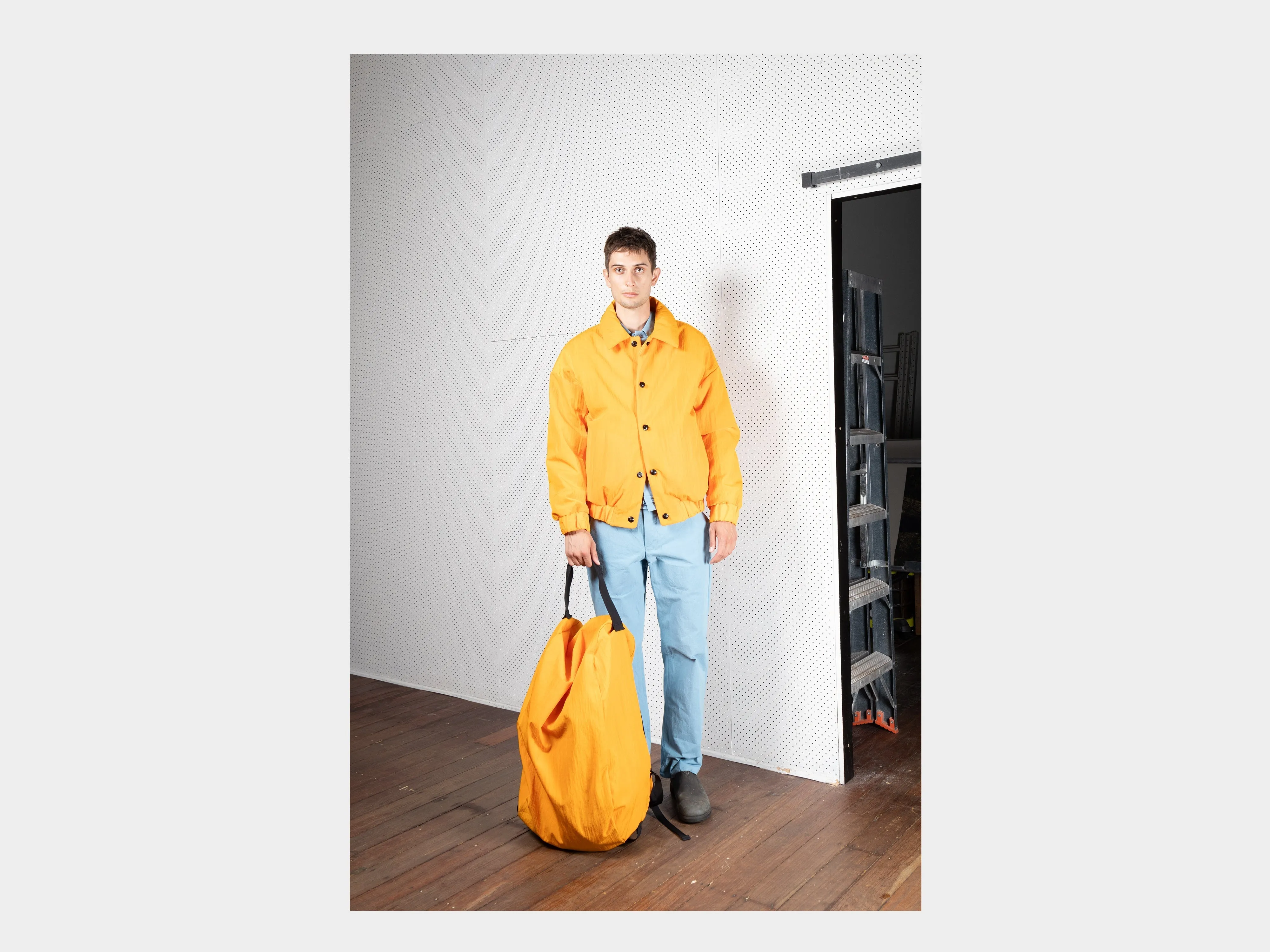 R17G3 "Roaming Duffle" Neon Nylon sold by MAN-TLE product image thumbnail 4