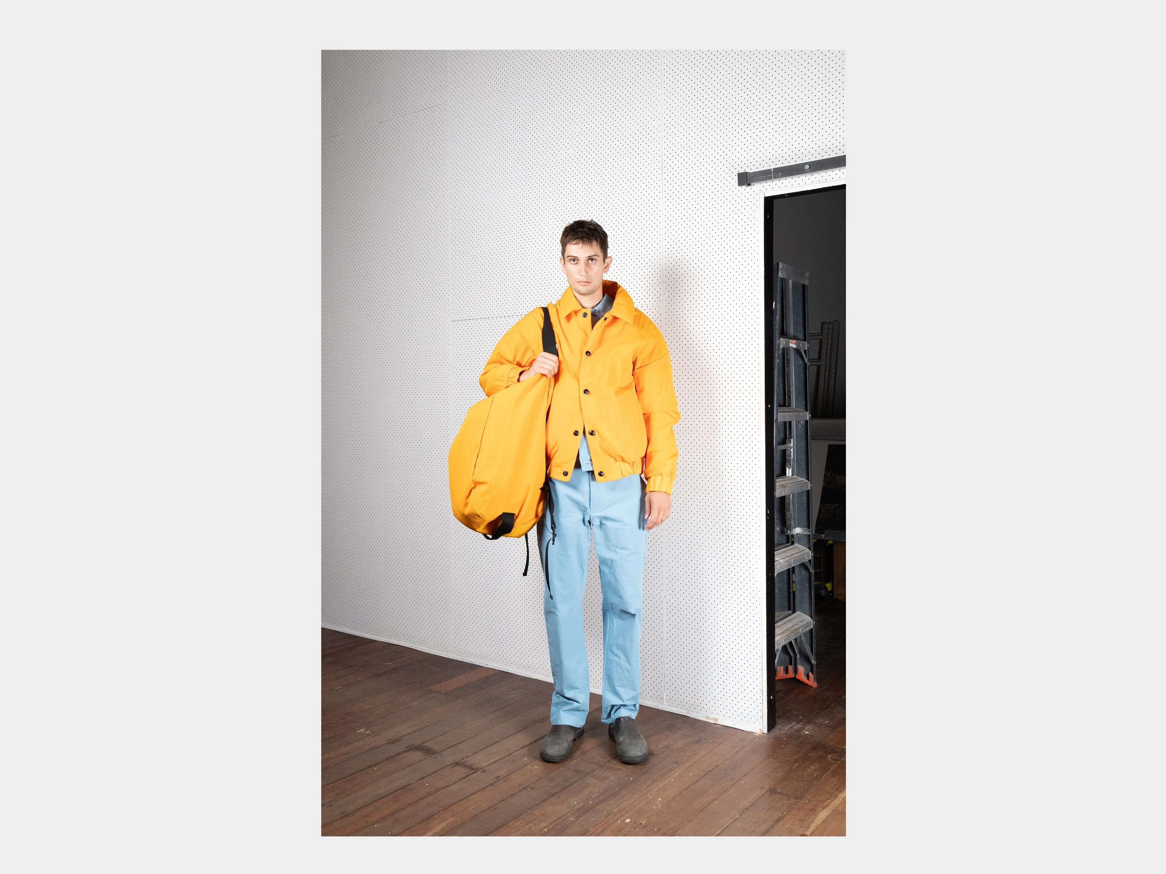 R17G3 "Roaming Duffle" Neon Nylon sold by MAN-TLE product image thumbnail 5