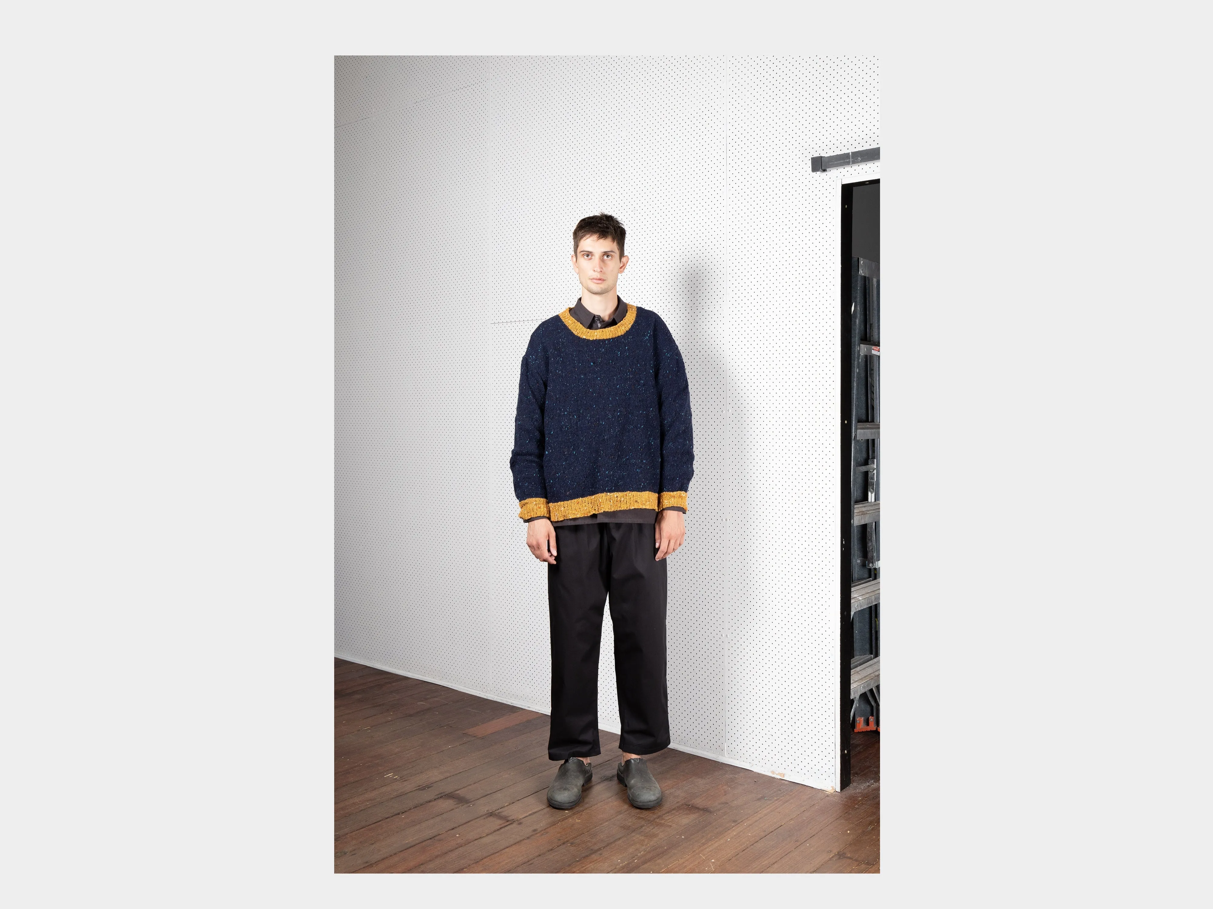 R17Z1 "Knit Pullover" Underwater Knit sold by MAN-TLE product image thumbnail 3