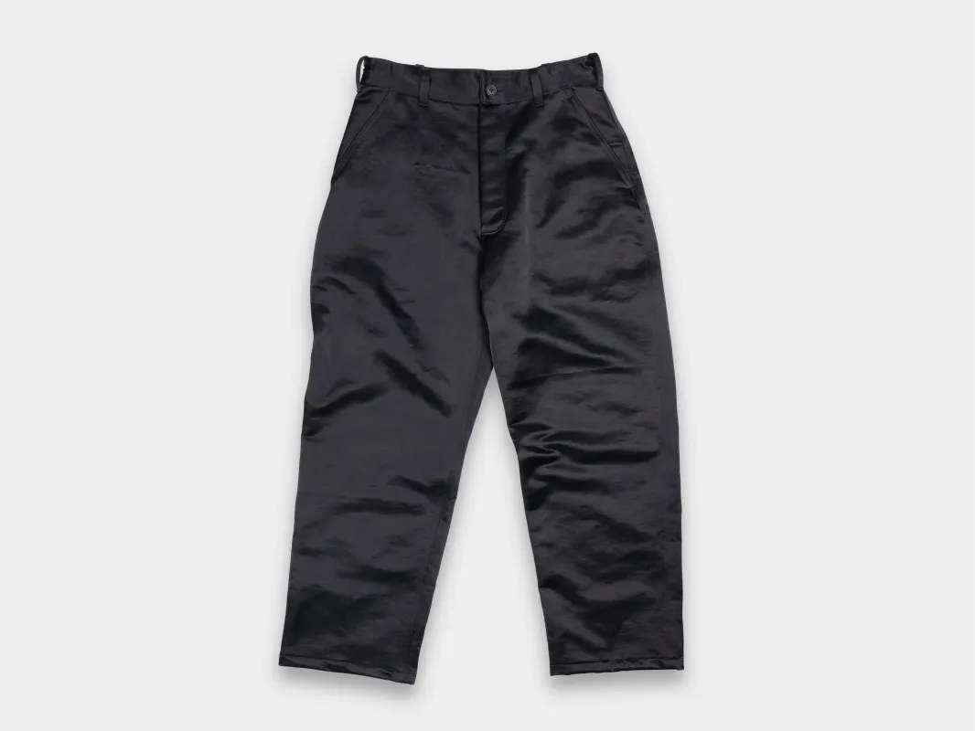 R17J6 "Jebok Pants" Black Double Face sold by MAN-TLE