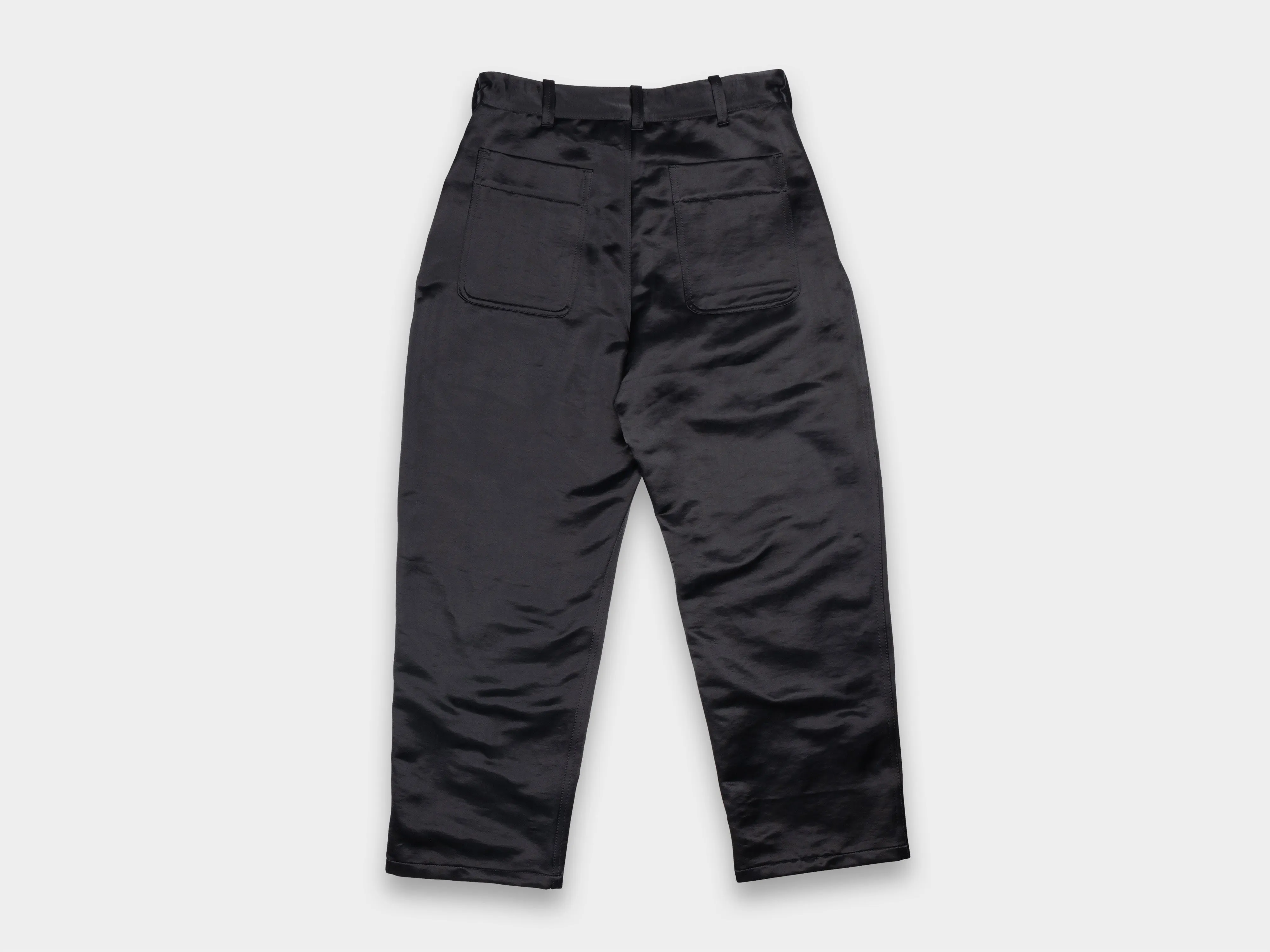 R17J6 "Jebok Pants" Black Double Face sold by MAN-TLE product image thumbnail 2