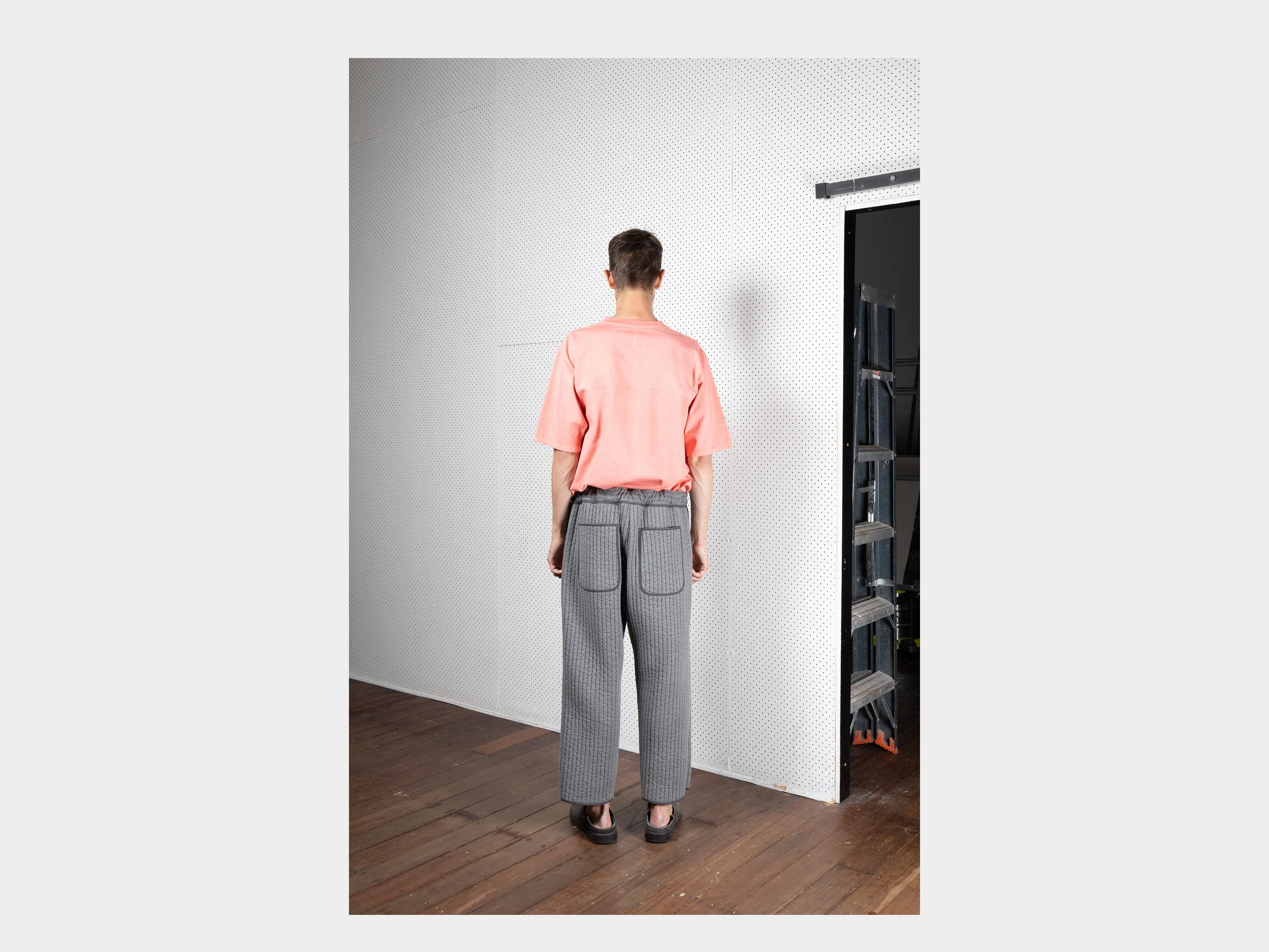 R17O6 "Easy Pants" Charcoal Nubi sold by MAN-TLE product image thumbnail 5