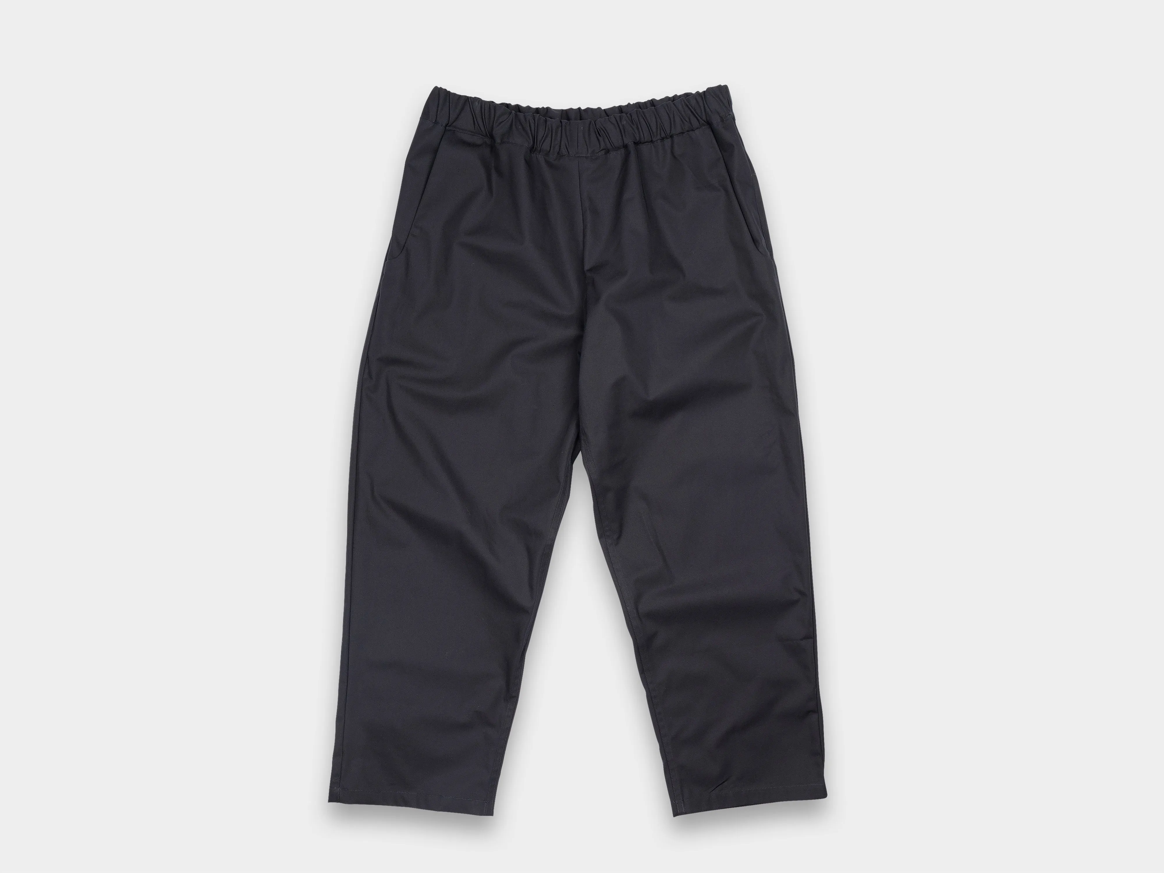 R17P6 "Easy Pants" Black Magic Gabardine sold by MAN-TLE
