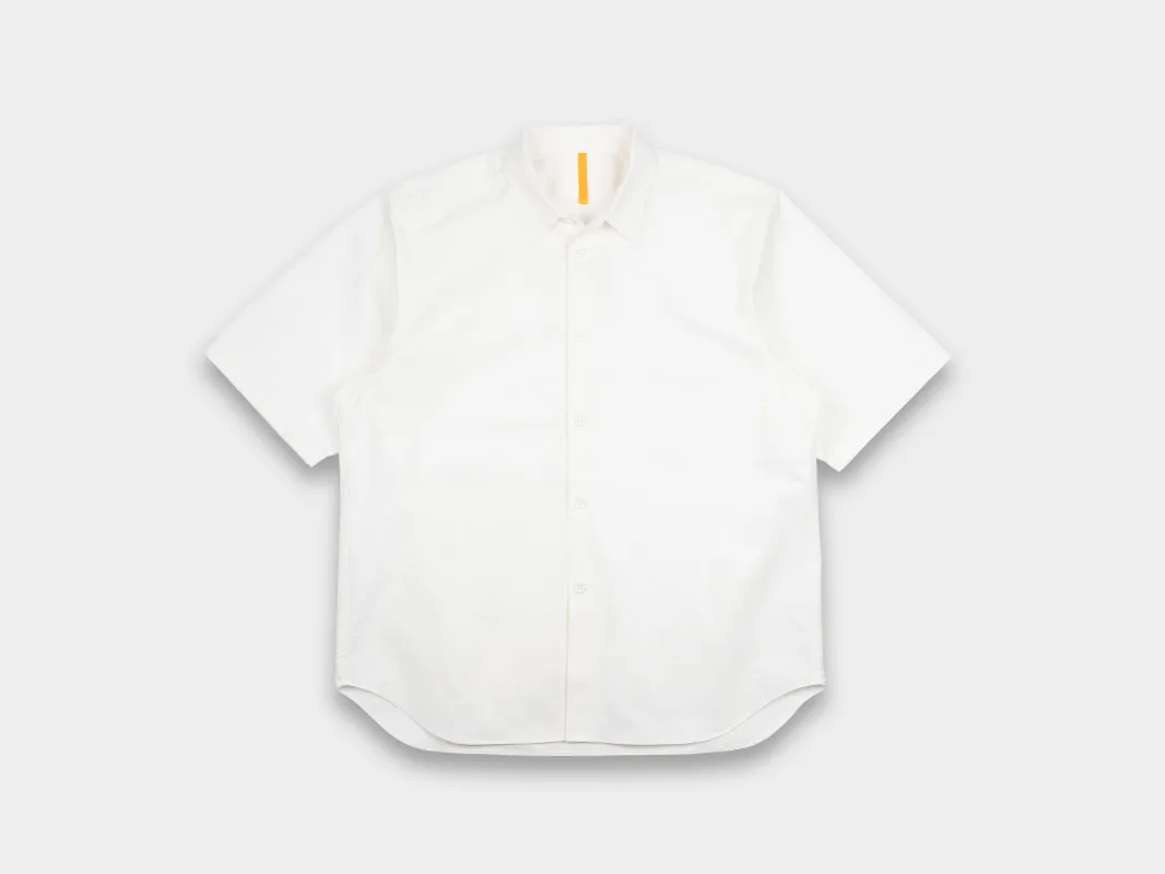 R0S9 "S/S Weather Shirt" White Weather sold by MAN-TLE