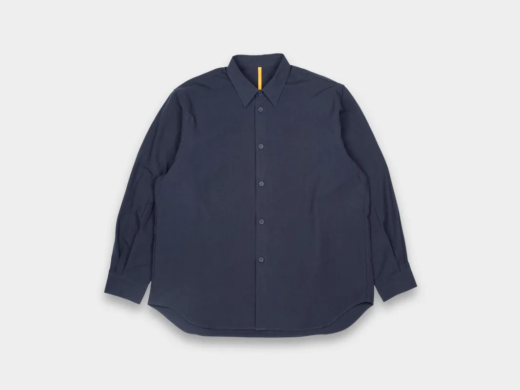 R0S8 "Weather Shirt" Navy Weather sold by MAN-TLE