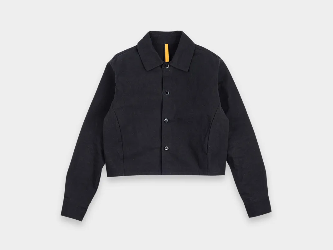 W-R0S1 "Regular Shirt" Black Wax sold by MAN-TLE